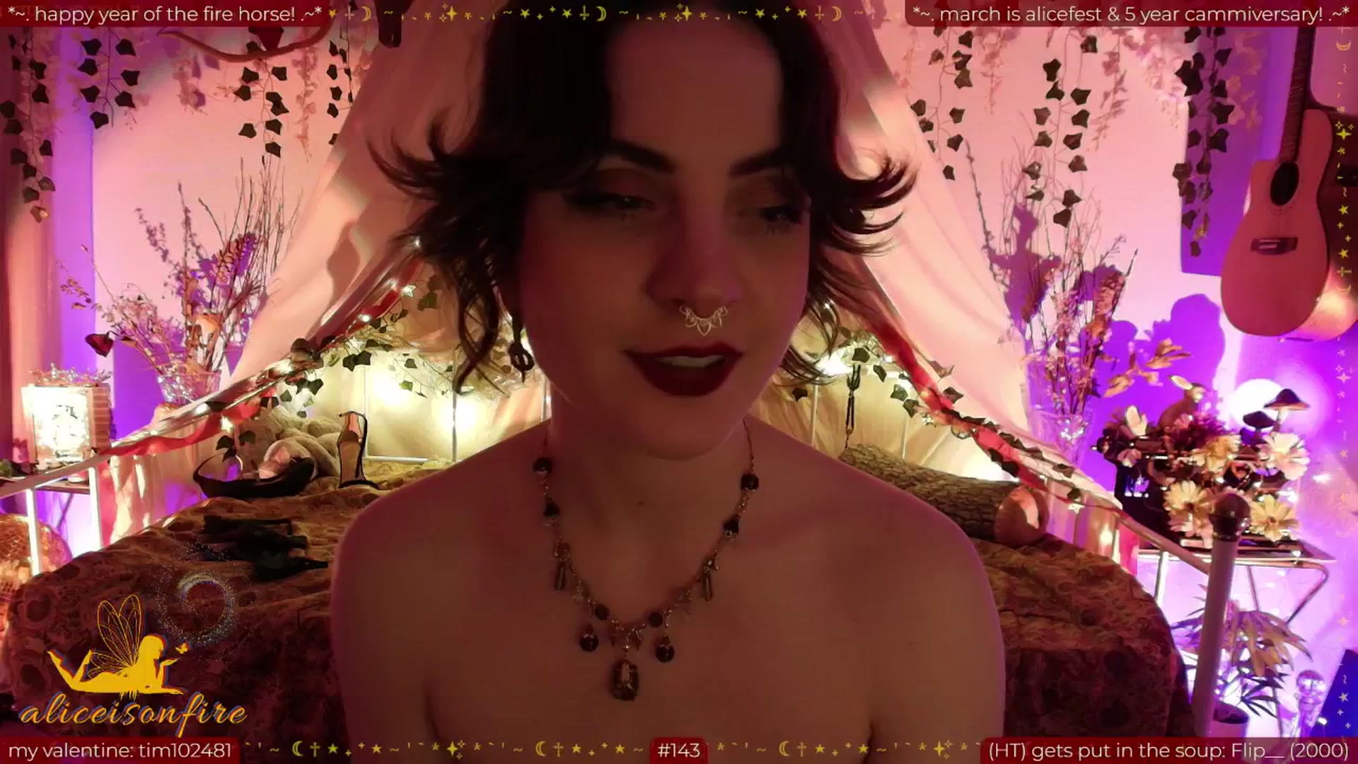 Gallery image thumbnail from aliceisonfire's myfreecams stream on, 02/17/2026, 14:22 image 16 of 20