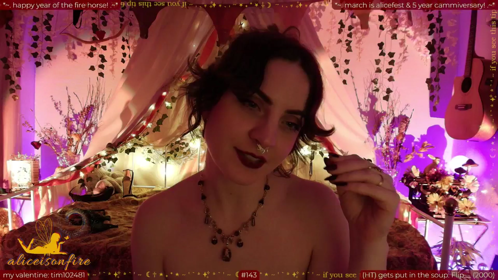 Gallery image thumbnail from aliceisonfire's myfreecams stream on, 02/17/2026, 14:22 image 18 of 20