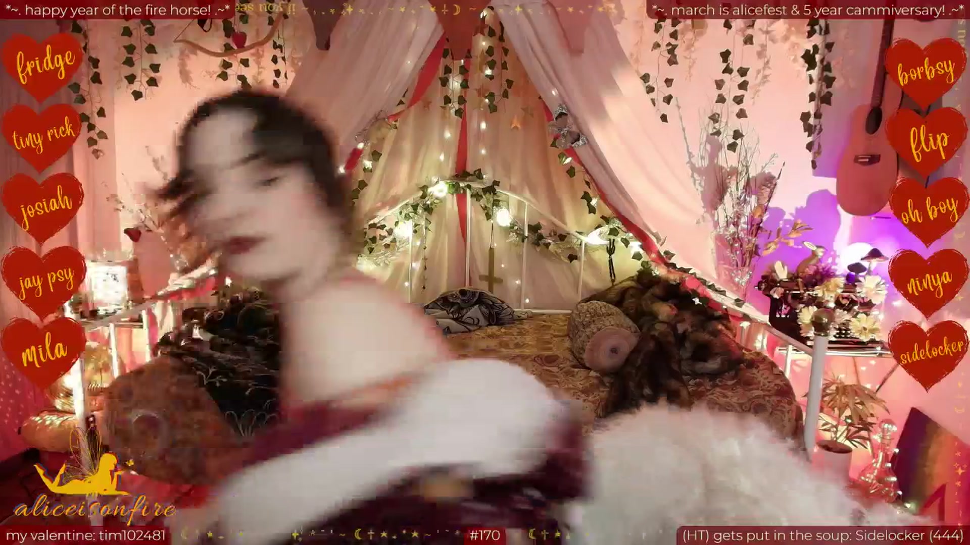 Gallery image thumbnail from aliceisonfire's myfreecams stream on, 02/21/2026, 11:04 image 5 of 20