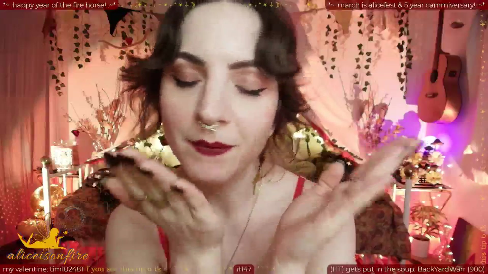 Gallery image thumbnail from aliceisonfire's myfreecams stream on, 02/21/2026, 13:18 image 17 of 20