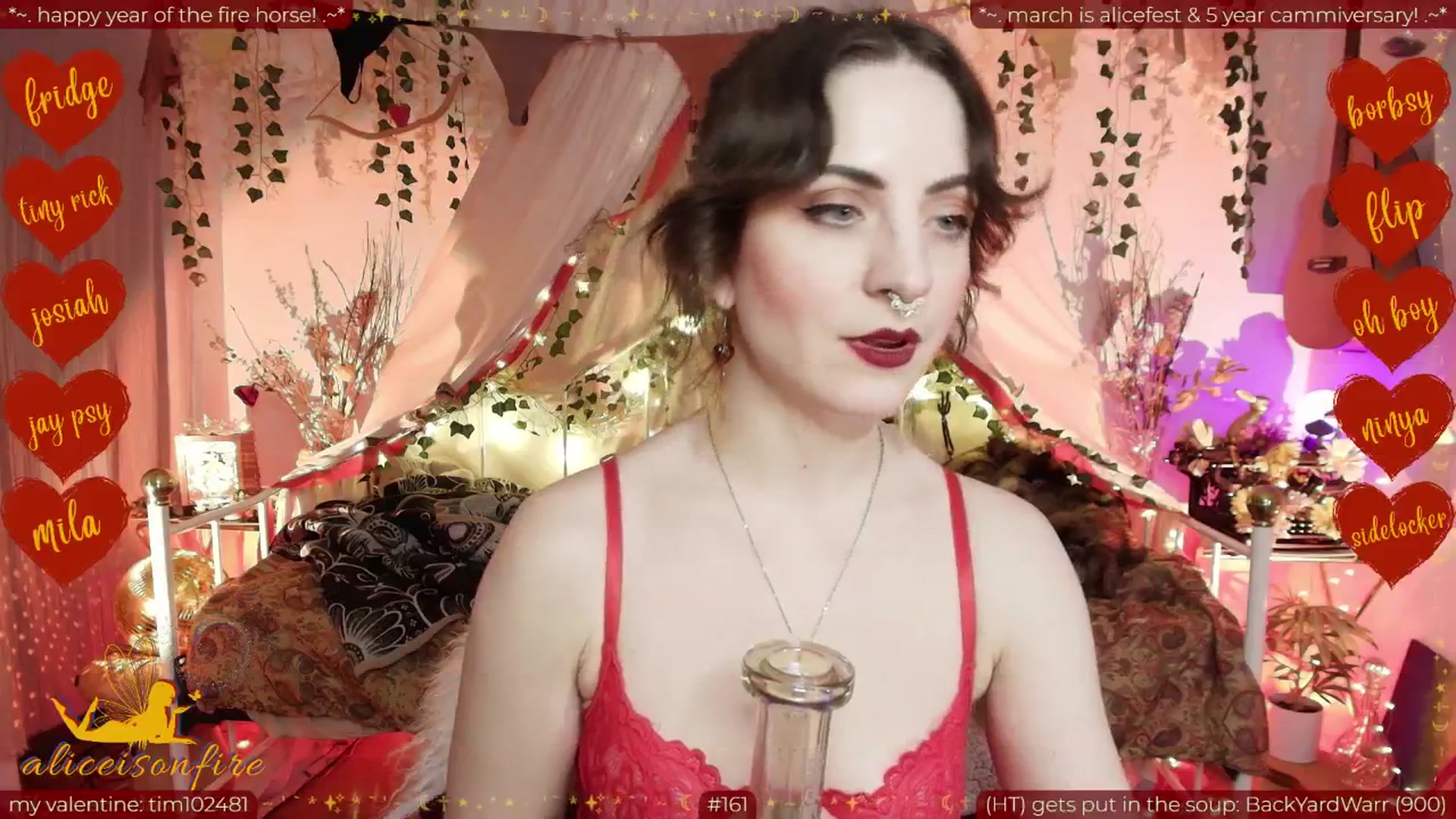 Gallery image thumbnail from aliceisonfire's myfreecams stream on, 02/21/2026, 13:18 image 3 of 20