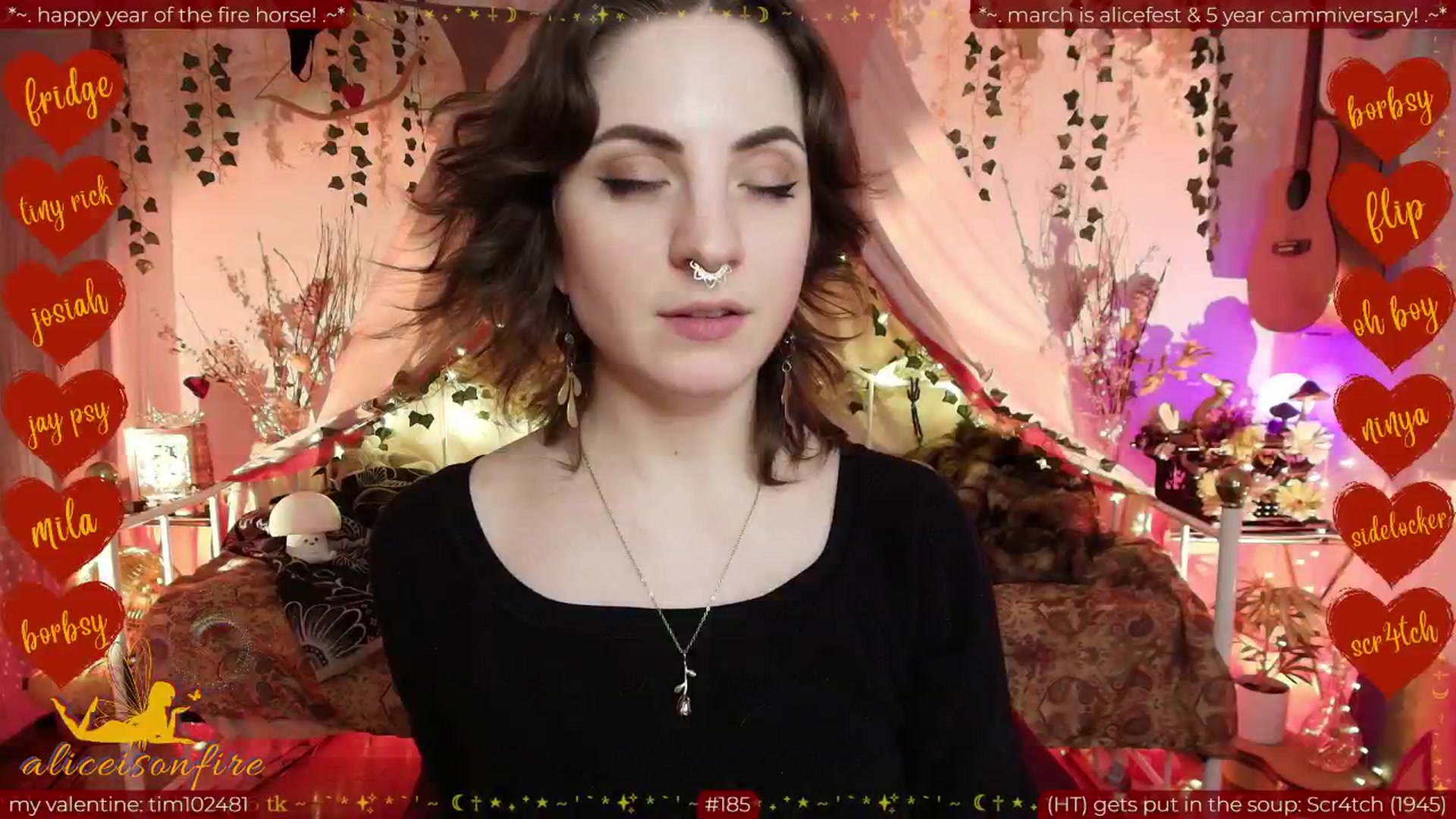 Gallery image thumbnail from aliceisonfire's myfreecams stream on, 02/25/2026, 13:12 image 20 of 20