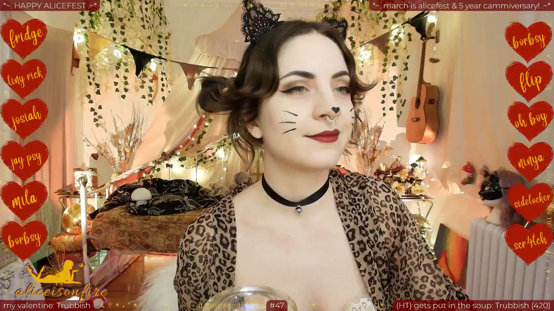 Gallery image thumbnail from aliceisonfire's myfreecams stream on, 03/01/2026, 11:41 image 4 of 20