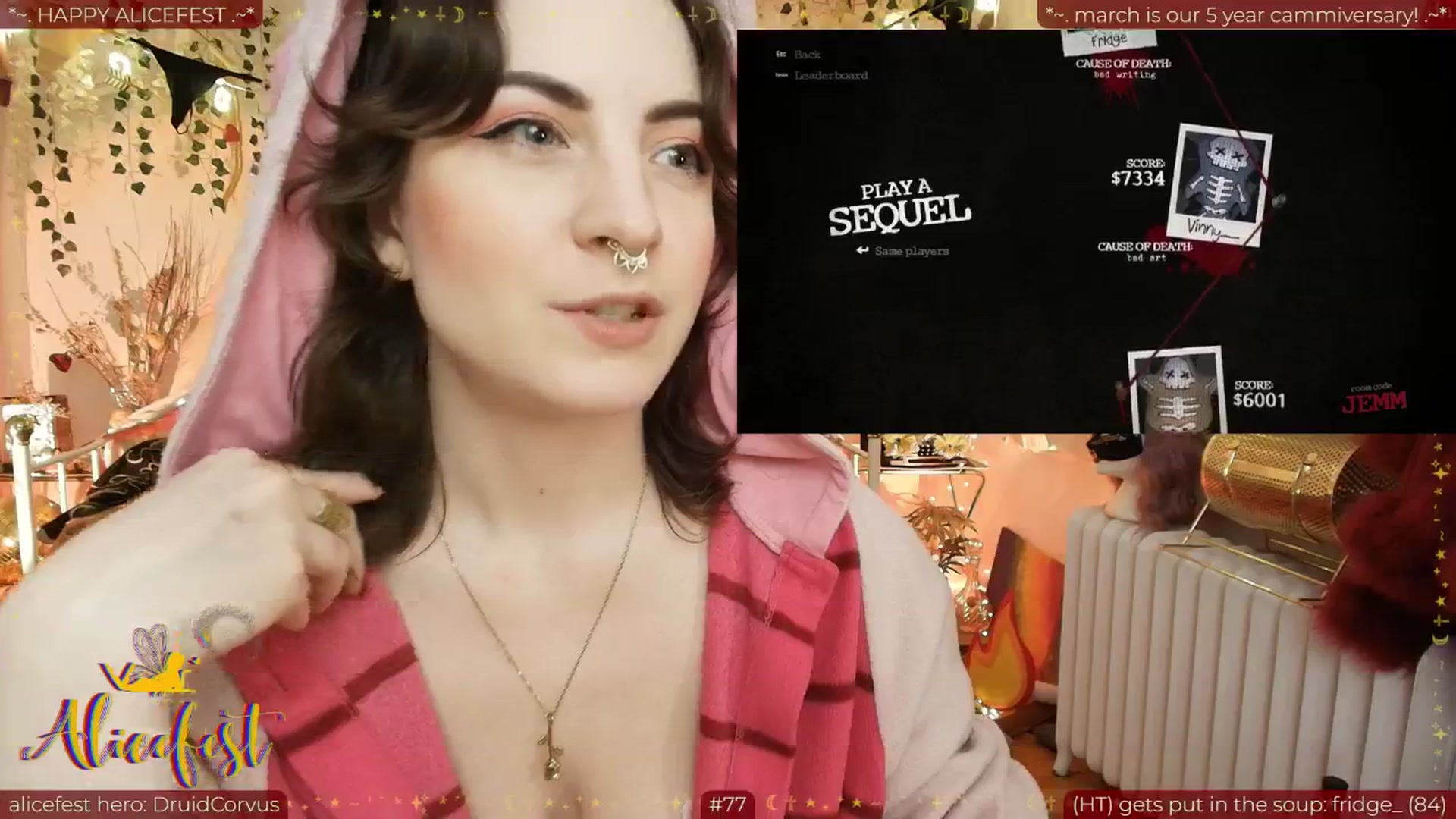 Gallery image thumbnail from aliceisonfire's myfreecams stream on, 03/04/2026, 12:30 image 2 of 20