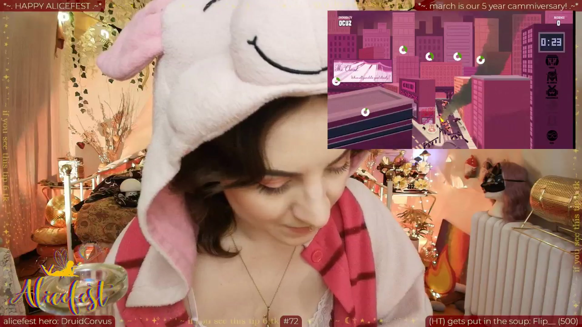 Gallery image thumbnail from aliceisonfire's myfreecams stream on, 03/04/2026, 12:30 image 15 of 20