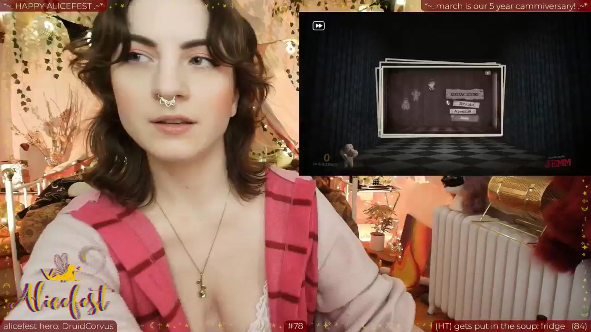 Gallery image thumbnail from aliceisonfire's myfreecams stream on, 03/04/2026, 12:30 image 1 of 20