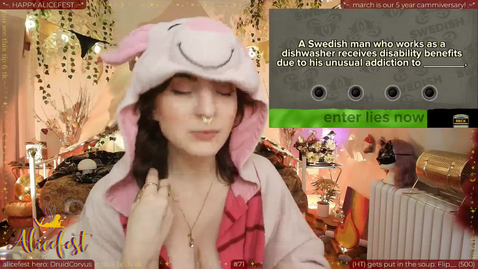 Gallery image thumbnail from aliceisonfire's myfreecams stream on, 03/04/2026, 12:30 image 10 of 20