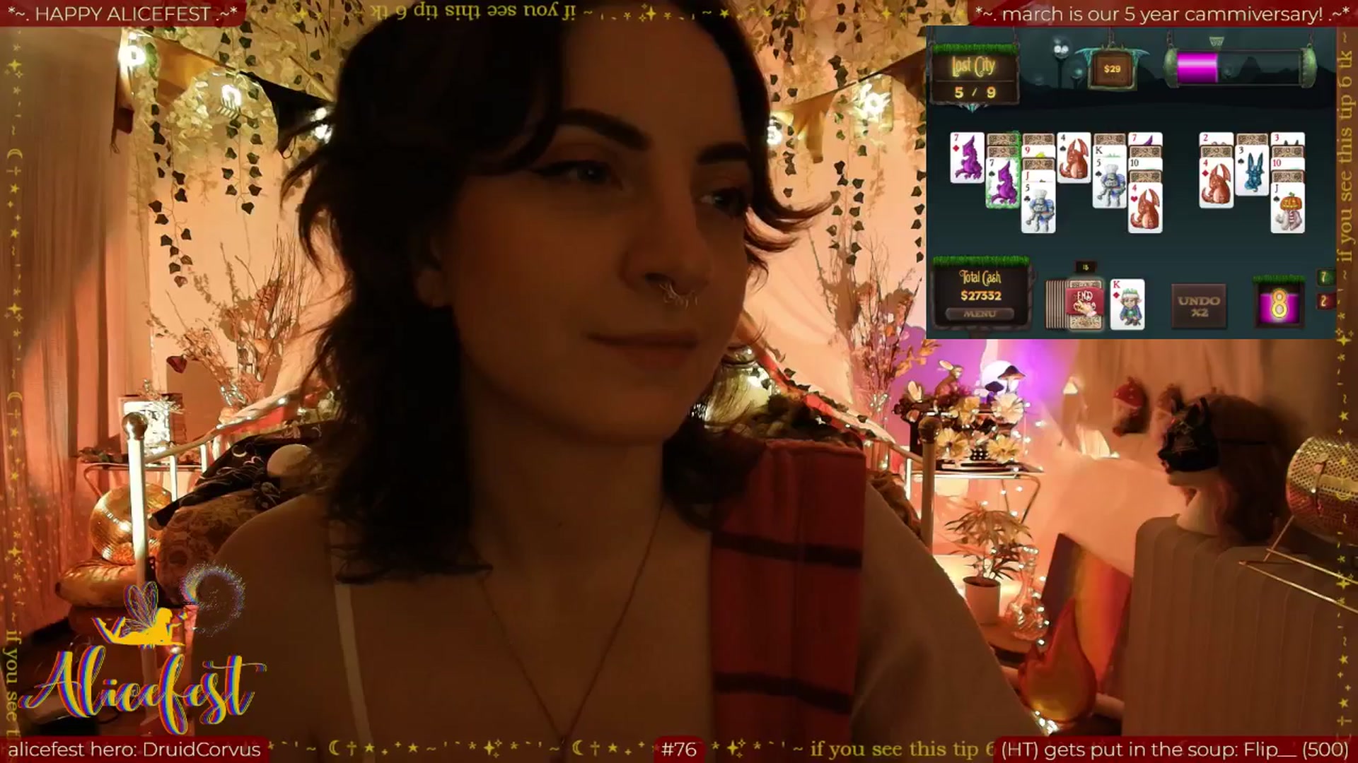 Gallery image thumbnail from aliceisonfire's myfreecams stream on, 03/04/2026, 13:29 image 8 of 20