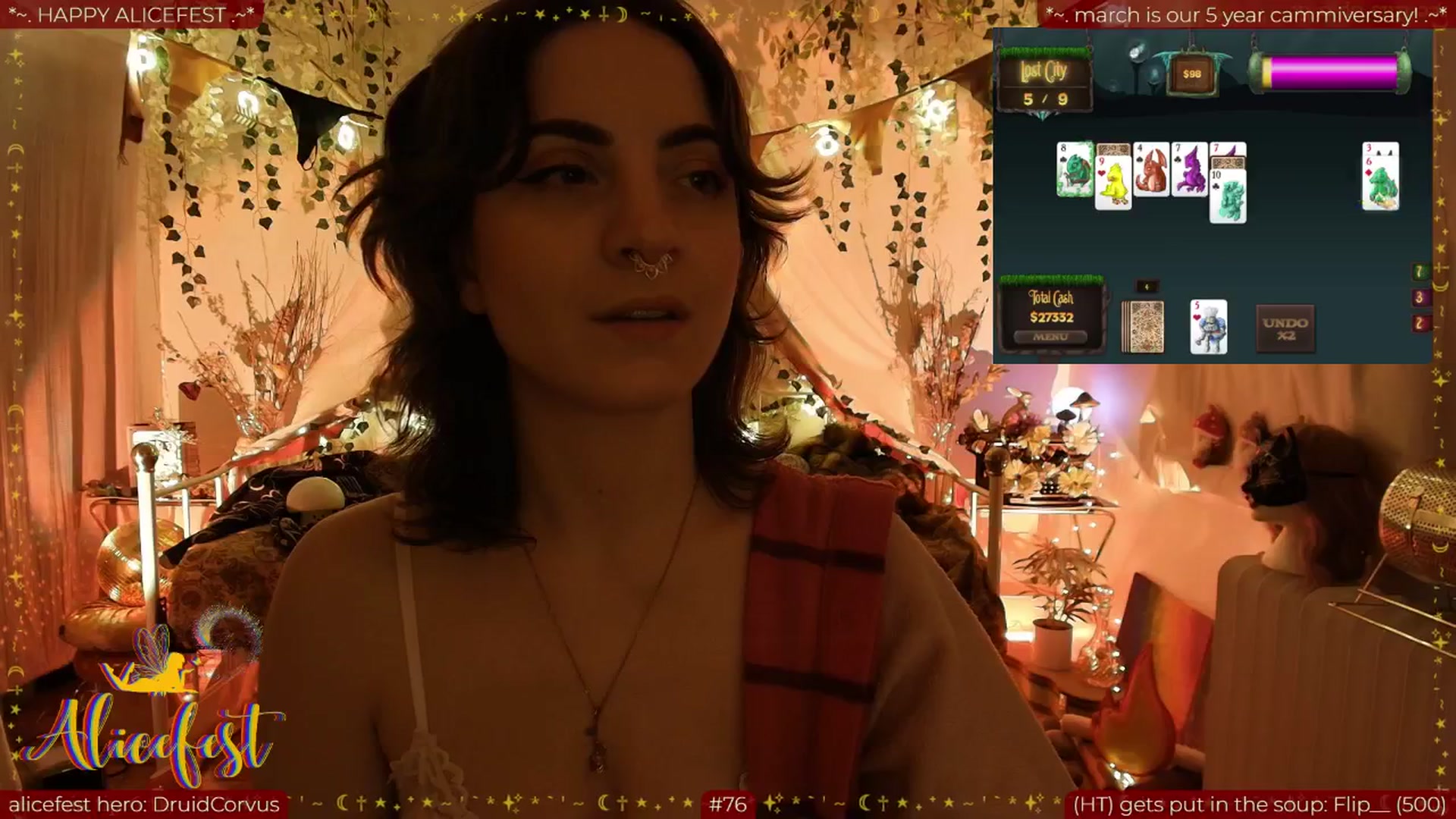 Gallery image thumbnail from aliceisonfire's myfreecams stream on, 03/04/2026, 13:29 image 9 of 20