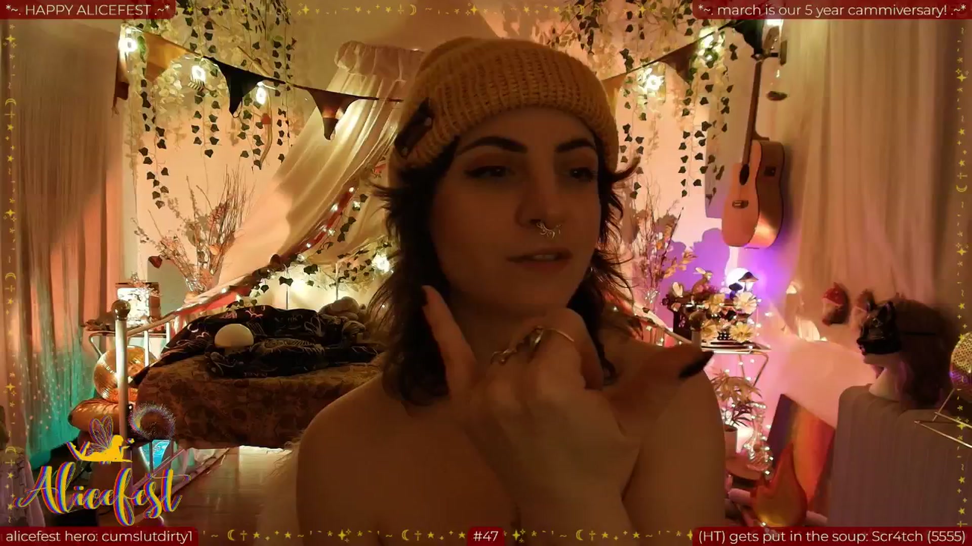Gallery image thumbnail from aliceisonfire's myfreecams stream on, 03/06/2026, 12:09 image 1 of 20