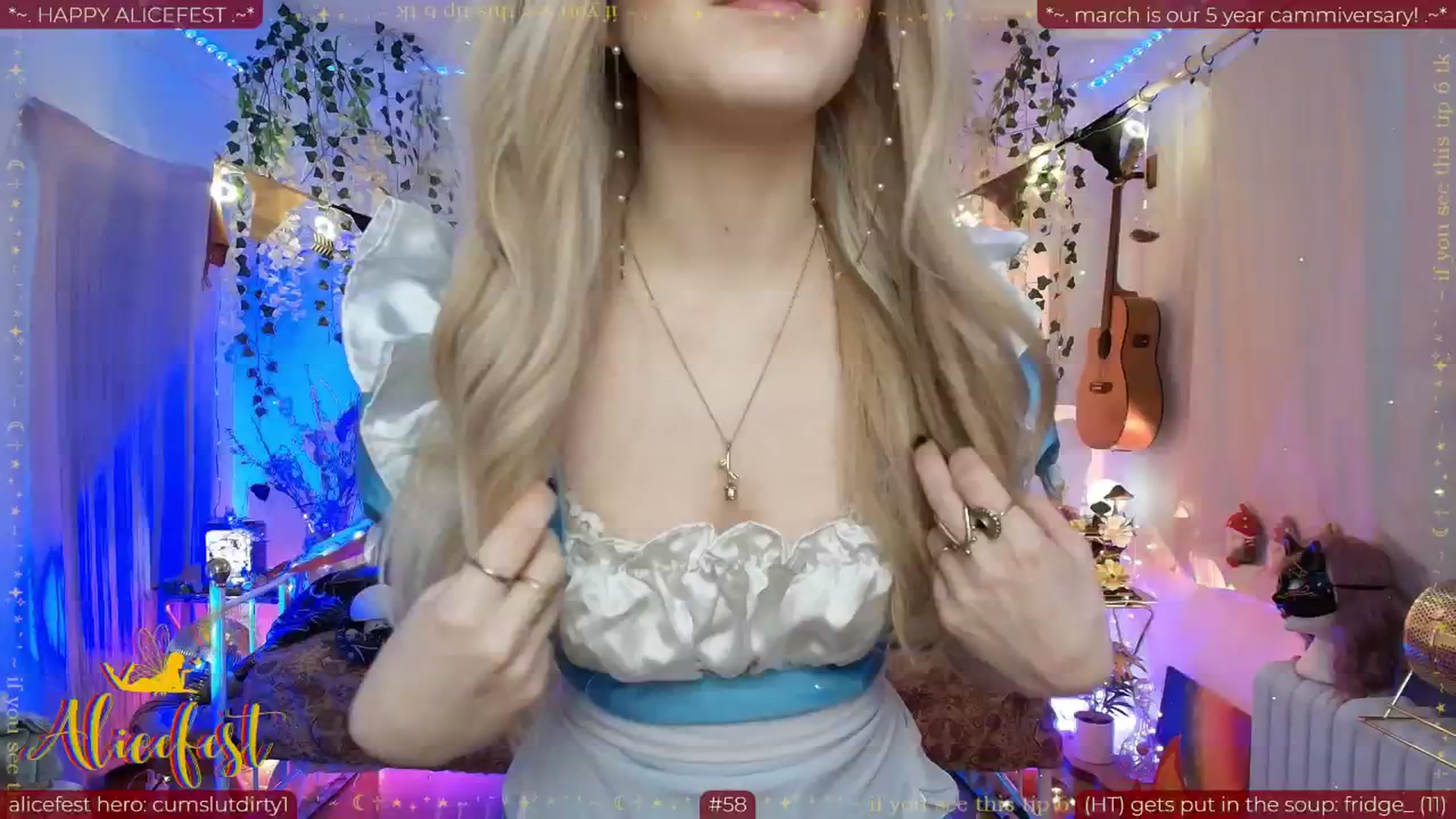 Gallery image thumbnail from aliceisonfire's myfreecams stream on, 03/07/2026, 09:59 image 1 of 20