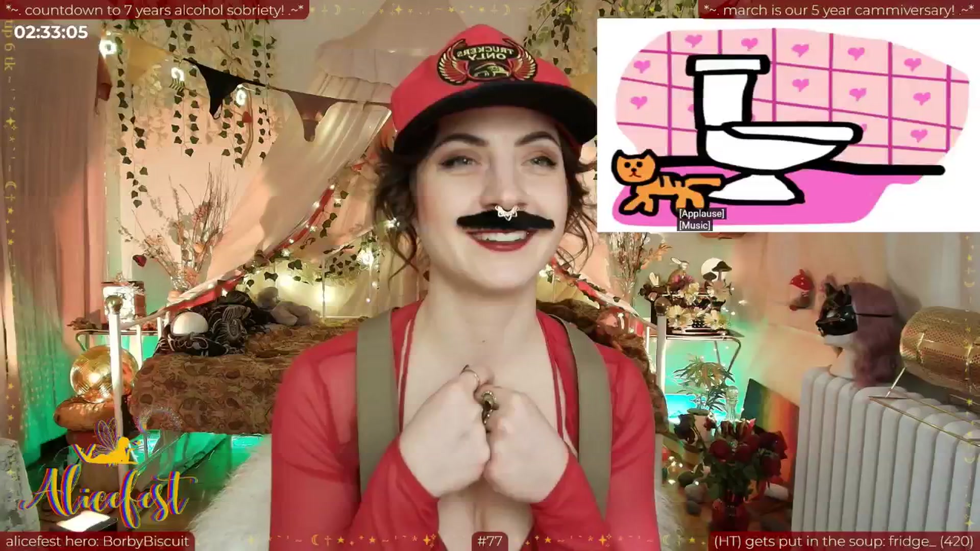Gallery image thumbnail from aliceisonfire's myfreecams stream on, 03/11/2026, 14:09 image 3 of 20
