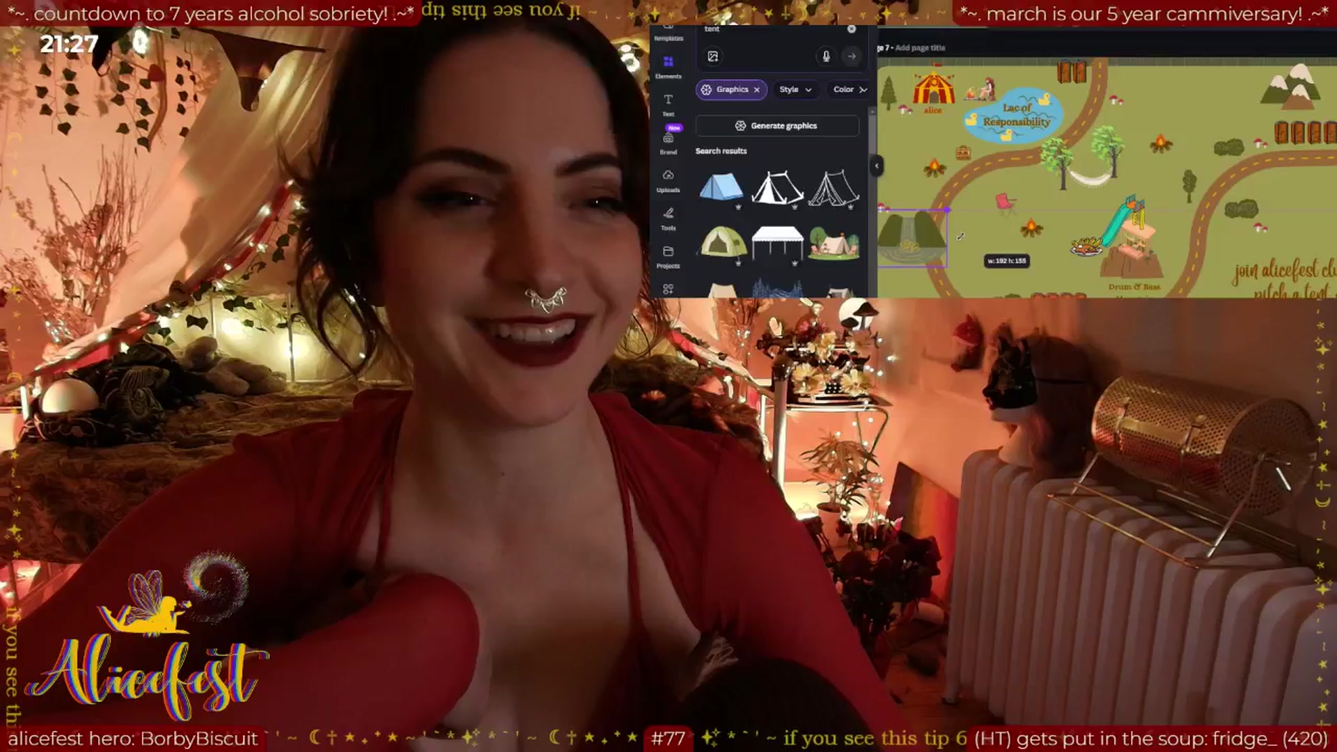 Gallery image thumbnail from aliceisonfire's myfreecams stream on, 03/11/2026, 14:09 image 14 of 20