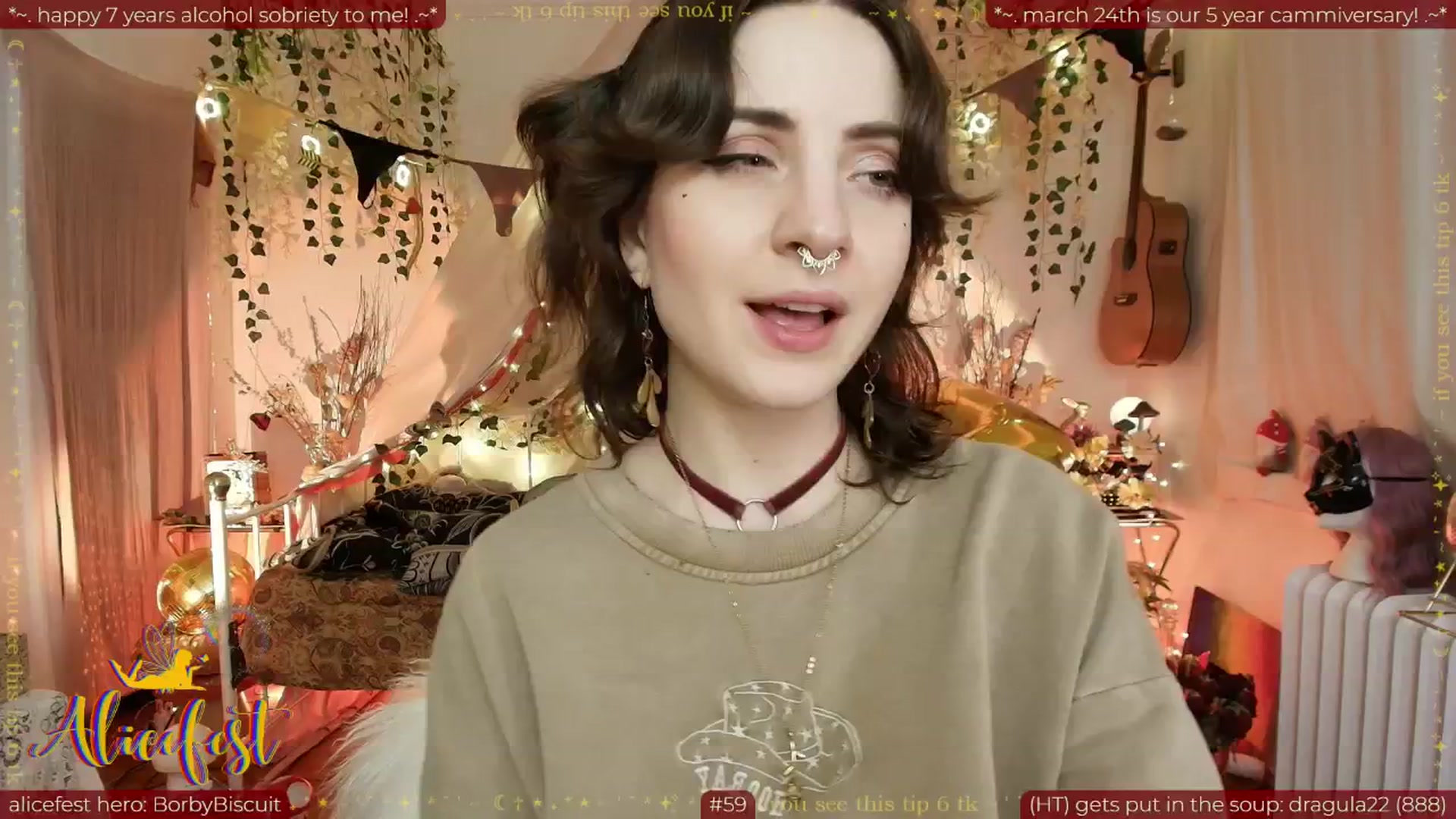 Gallery image thumbnail from aliceisonfire's myfreecams stream on, 03/12/2026, 12:16 image 13 of 20