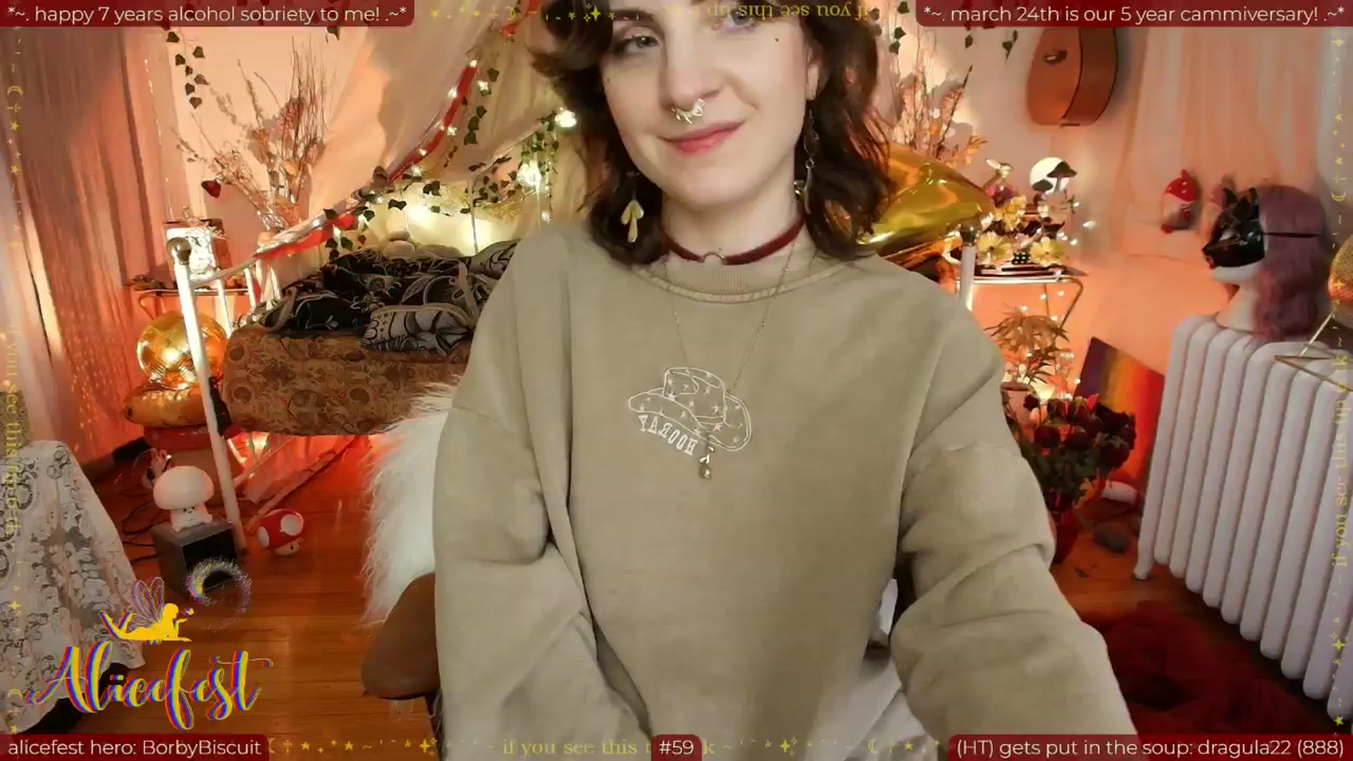 Gallery image thumbnail from aliceisonfire's myfreecams stream on, 03/12/2026, 12:16 image 14 of 20