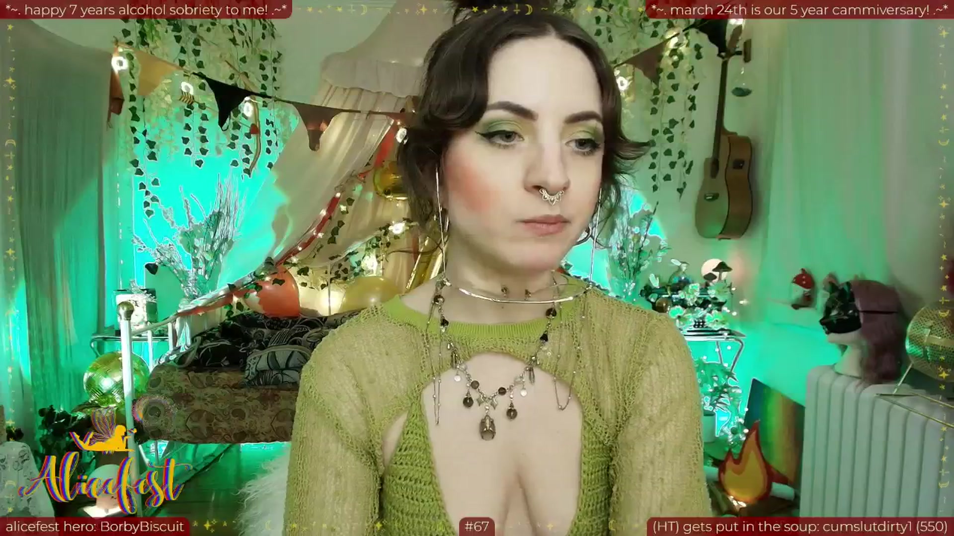 Gallery image thumbnail from aliceisonfire's myfreecams stream on, 03/13/2026, 10:41 image 16 of 20