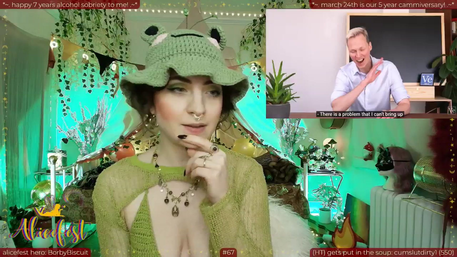 Gallery image thumbnail from aliceisonfire's myfreecams stream on, 03/13/2026, 10:41 image 9 of 20
