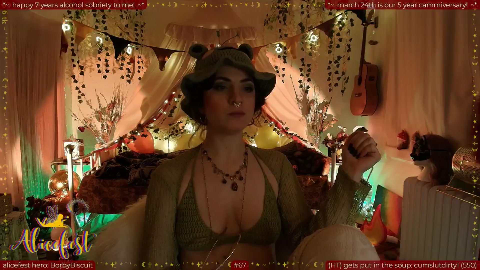 Gallery image thumbnail from aliceisonfire's myfreecams stream on, 03/13/2026, 14:15 image 6 of 20