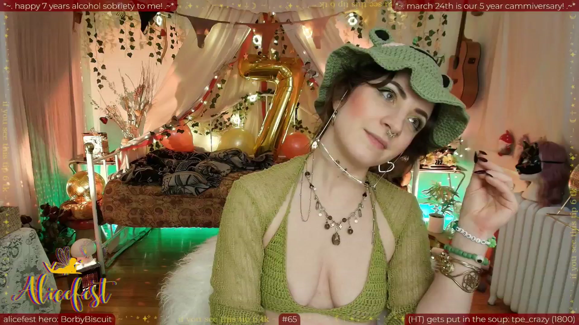 Gallery image thumbnail from aliceisonfire's myfreecams stream on, 03/13/2026, 14:15 image 17 of 20