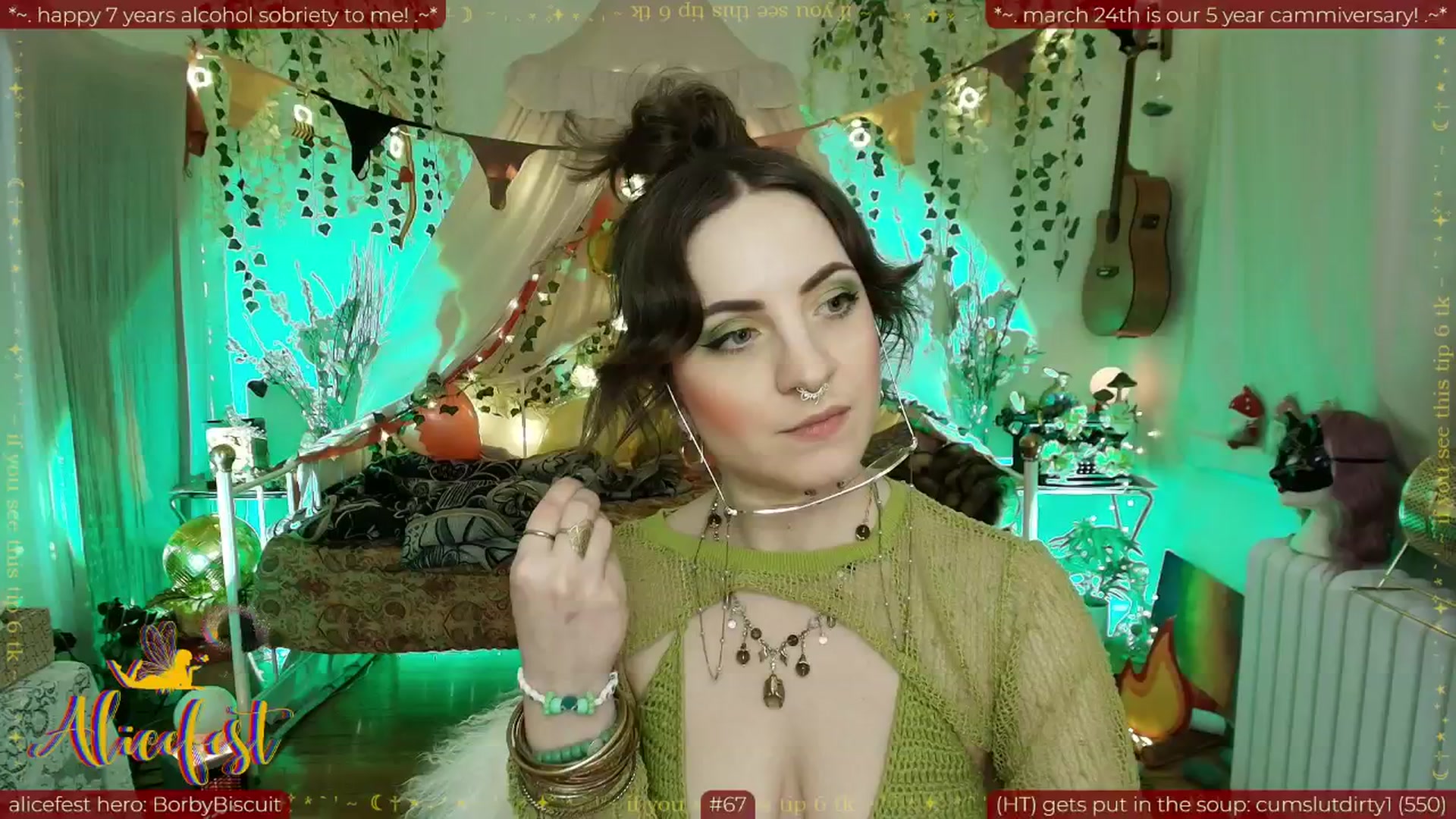 Gallery image thumbnail from aliceisonfire's myfreecams stream on, 03/13/2026, 14:15 image 1 of 20