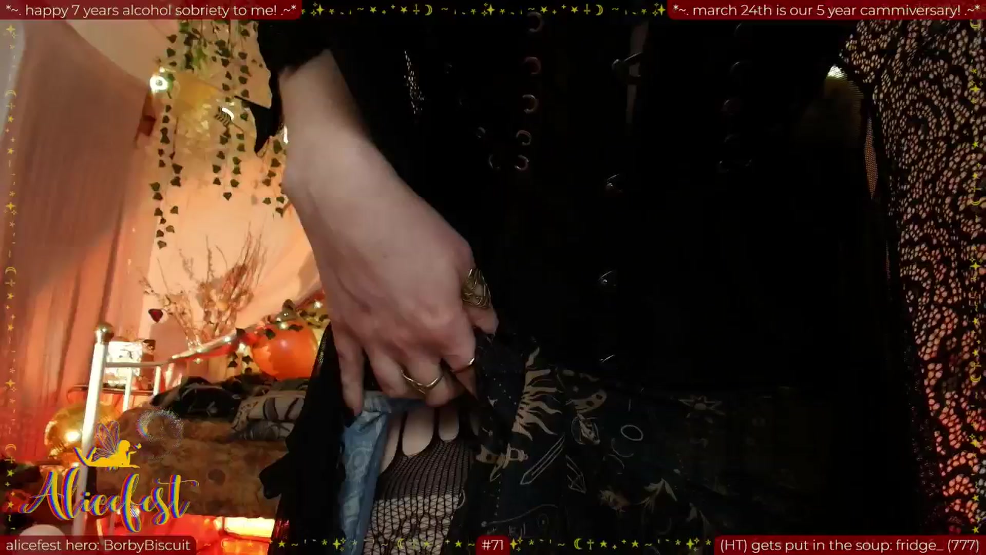 Gallery image thumbnail from aliceisonfire's myfreecams stream on, 03/14/2026, 10:46 image 7 of 20
