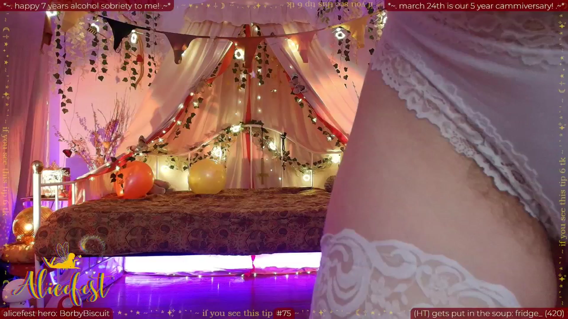 Gallery image thumbnail from aliceisonfire's myfreecams stream on, 03/16/2026, 10:56 image 4 of 20