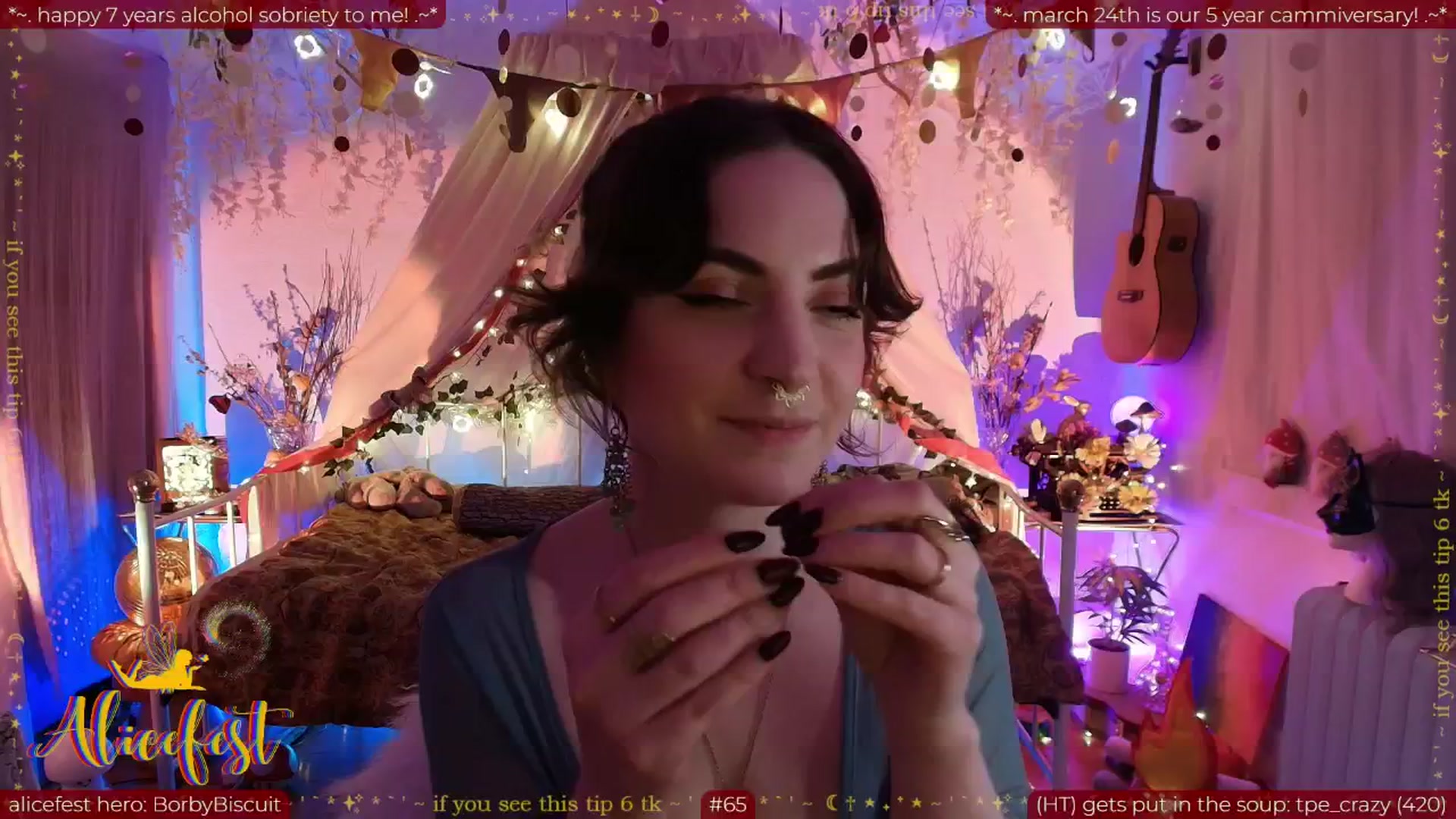 Gallery image thumbnail from aliceisonfire's myfreecams stream on, 03/17/2026, 10:42 image 14 of 20