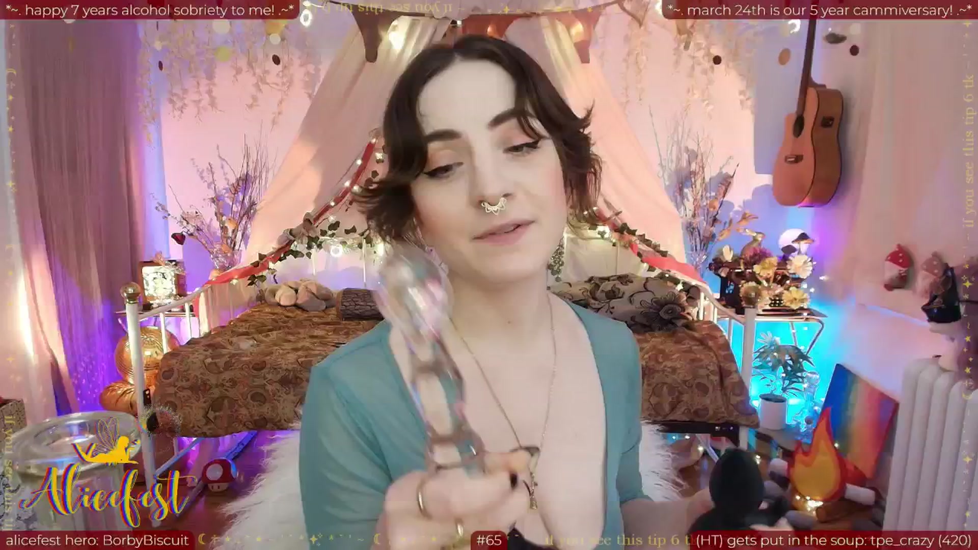 Gallery image thumbnail from aliceisonfire's myfreecams stream on, 03/17/2026, 10:42 image 10 of 20