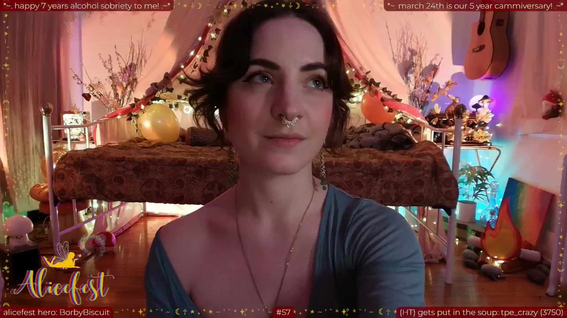 Gallery image thumbnail from aliceisonfire's myfreecams stream on, 03/17/2026, 11:08 image 10 of 20