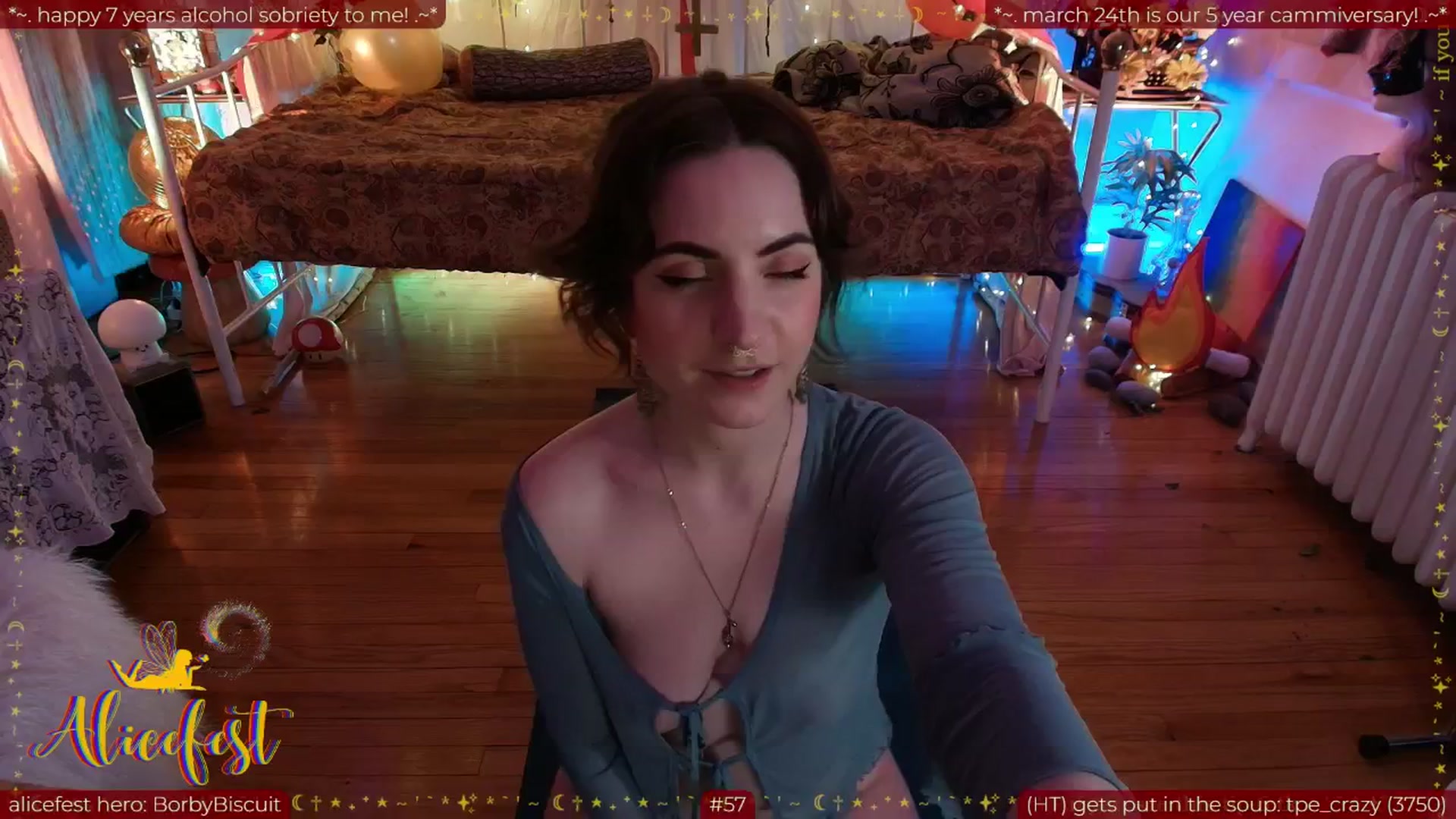 Gallery image thumbnail from aliceisonfire's myfreecams stream on, 03/17/2026, 11:08 image 13 of 20