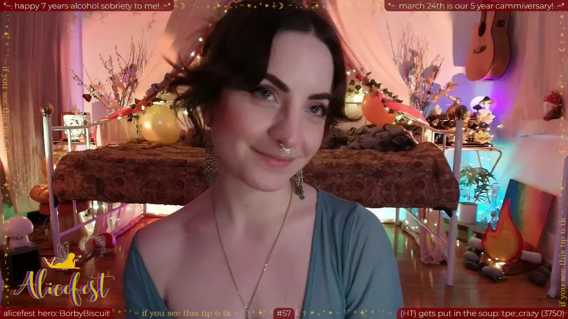Gallery image thumbnail from aliceisonfire's myfreecams stream on, 03/17/2026, 11:08 image 5 of 20
