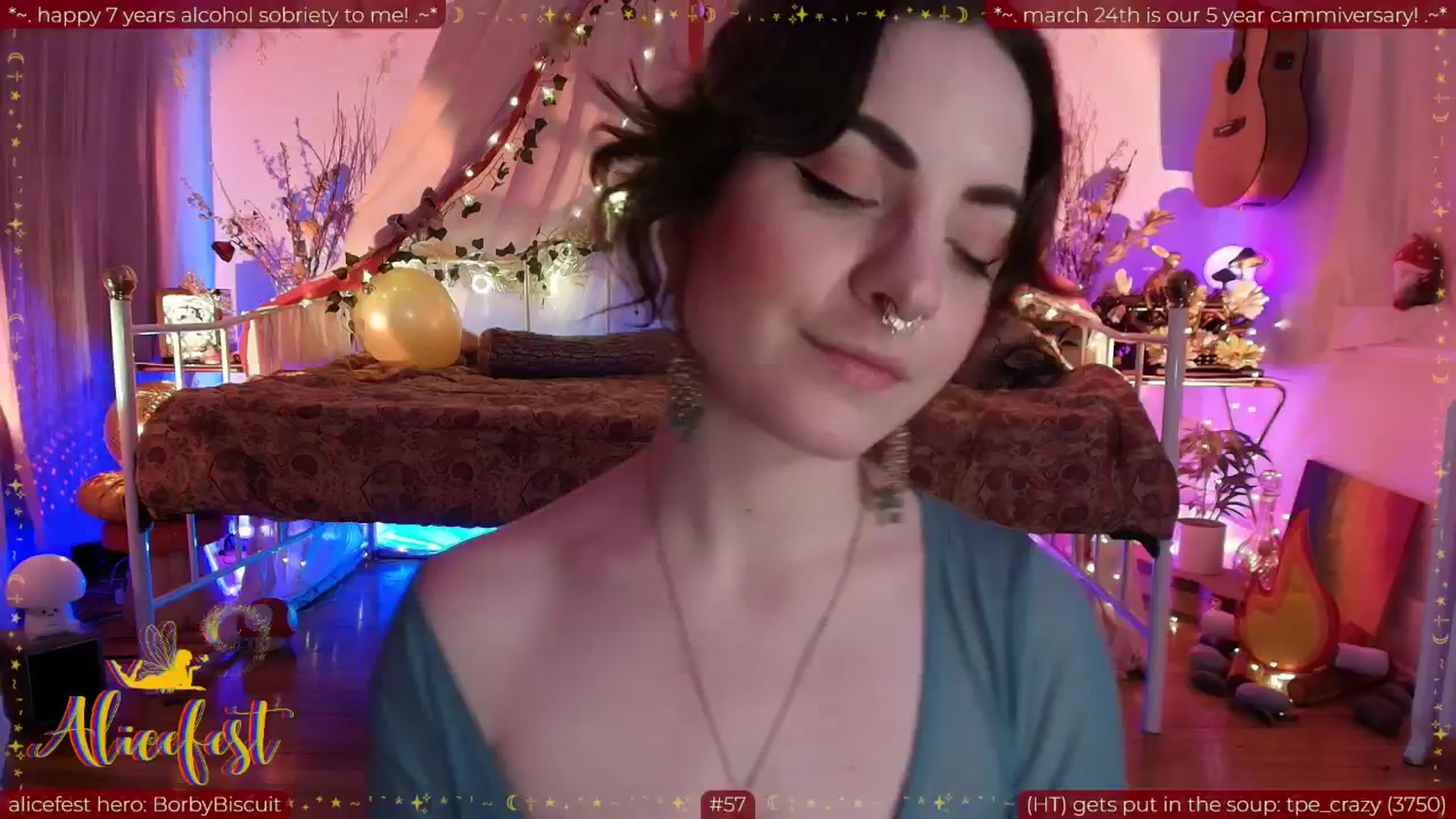 Gallery image thumbnail from aliceisonfire's myfreecams stream on, 03/17/2026, 11:08 image 4 of 20