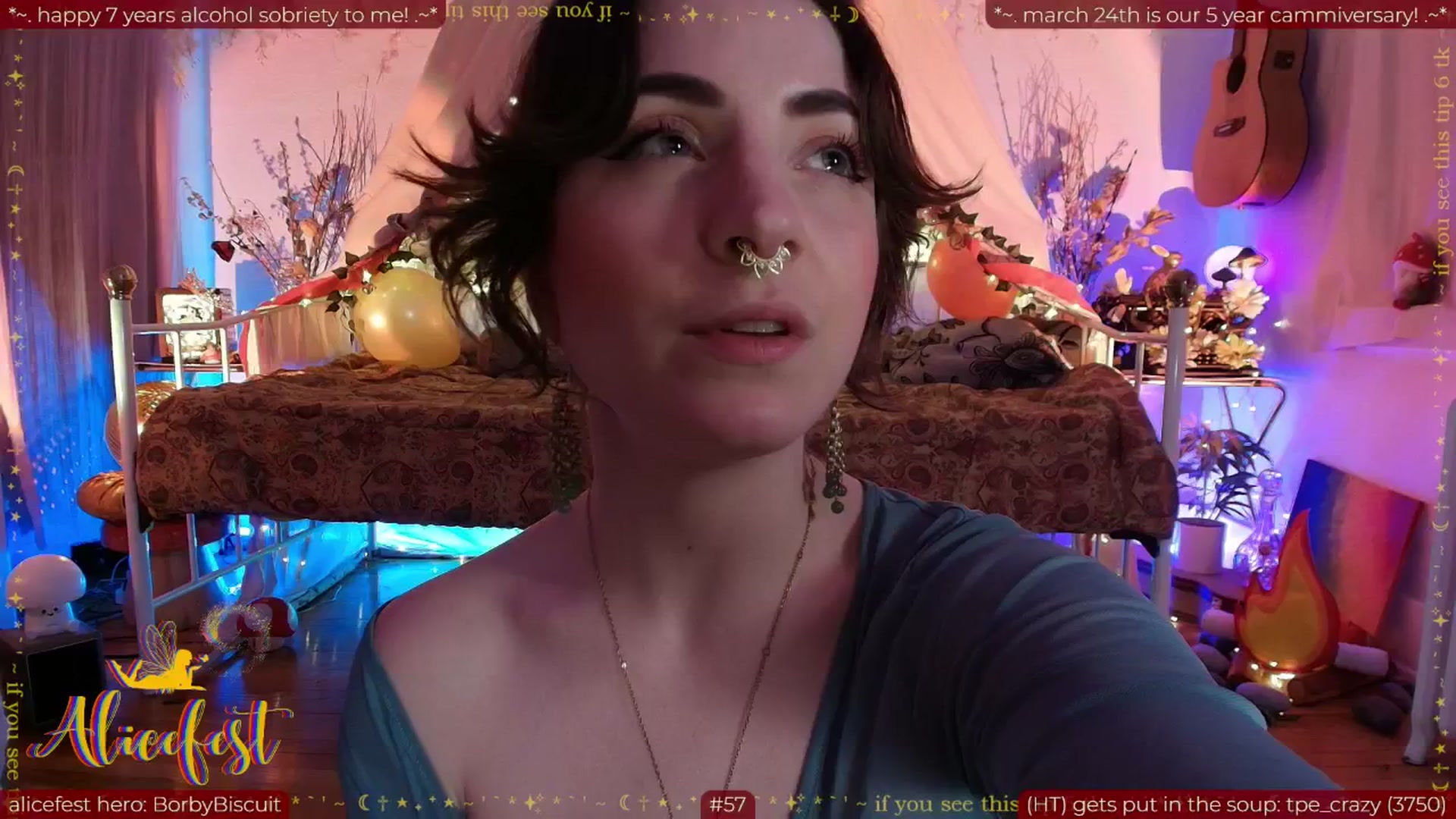 Gallery image thumbnail from aliceisonfire's myfreecams stream on, 03/17/2026, 11:08 image 6 of 20
