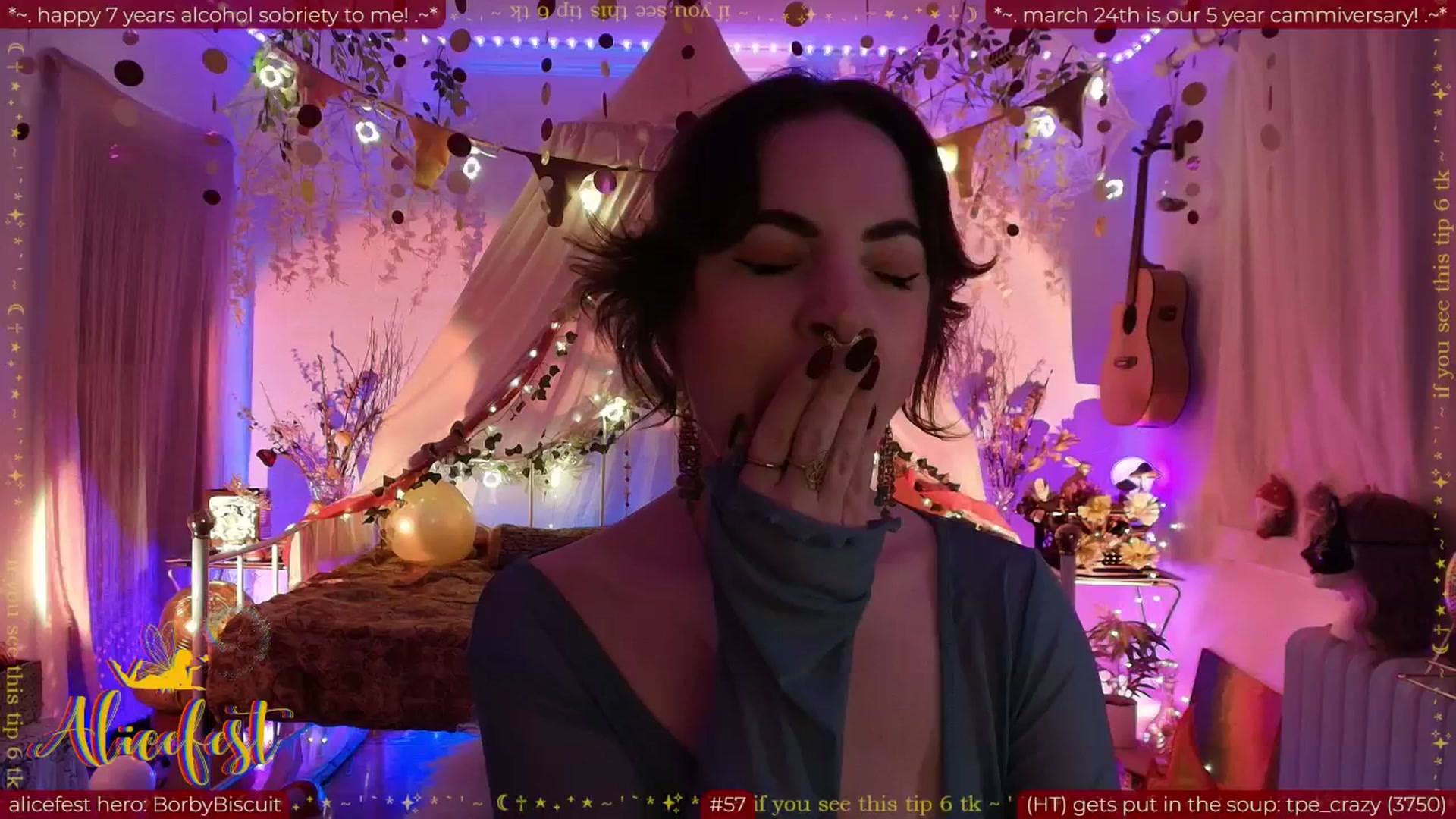 Gallery image thumbnail from aliceisonfire's myfreecams stream on, 03/17/2026, 11:08 image 19 of 20