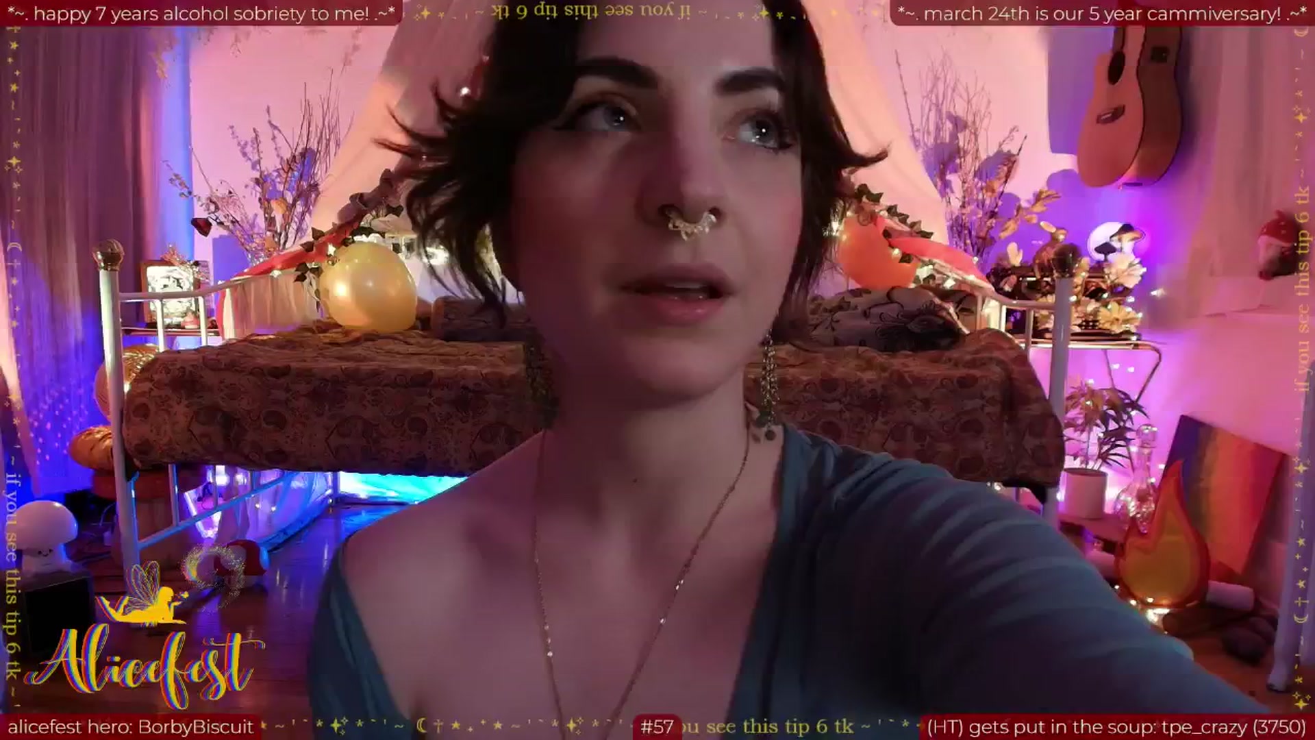 Gallery image thumbnail from aliceisonfire's myfreecams stream on, 03/17/2026, 11:08 image 9 of 20