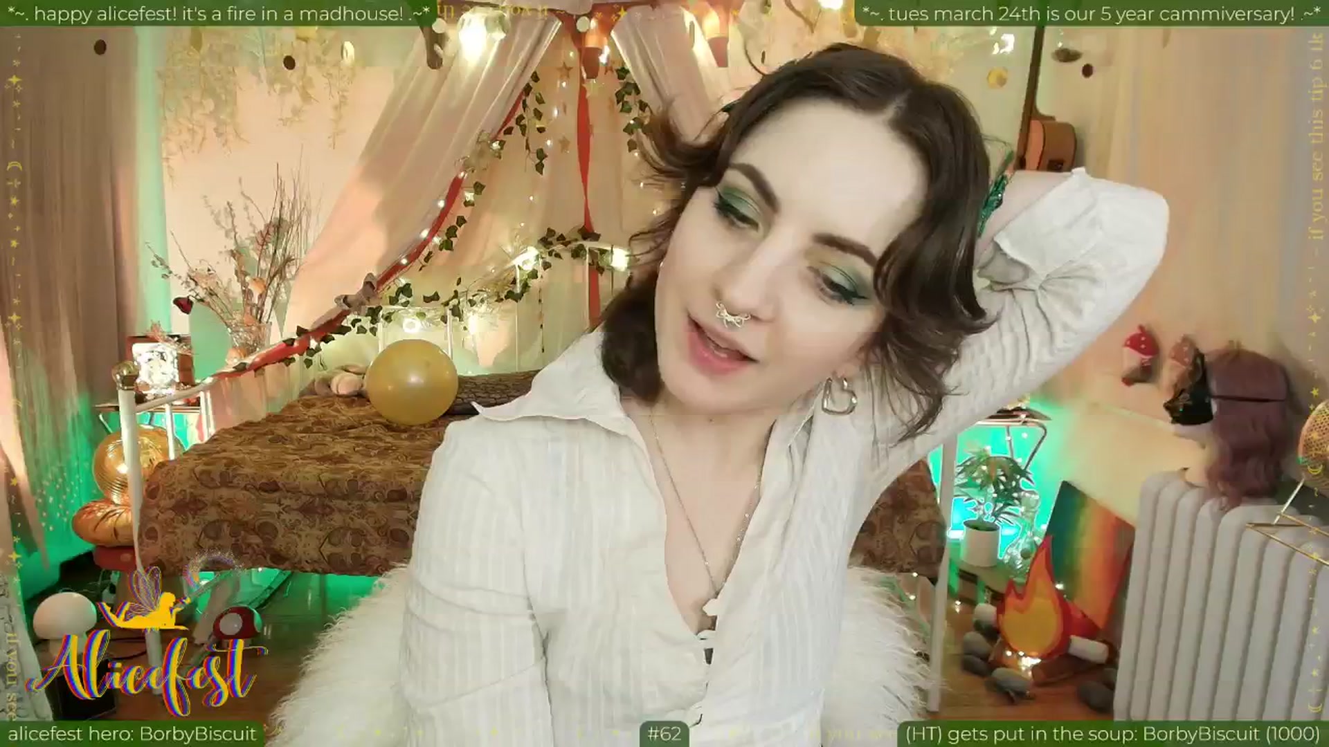 Gallery image thumbnail from aliceisonfire's myfreecams stream on, 03/18/2026, 10:36 image 14 of 20