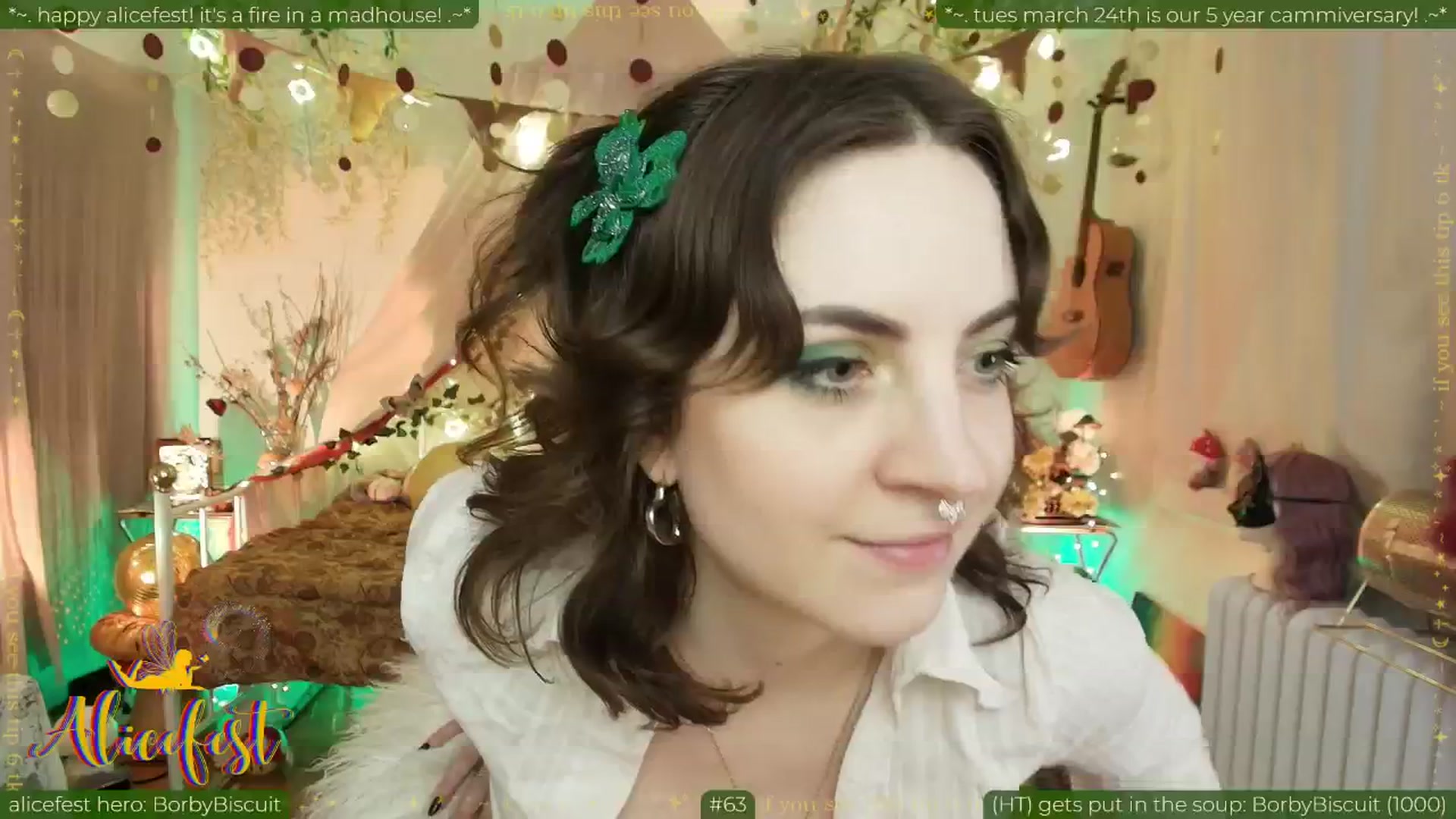 Gallery image thumbnail from aliceisonfire's myfreecams stream on, 03/18/2026, 10:36 image 13 of 20