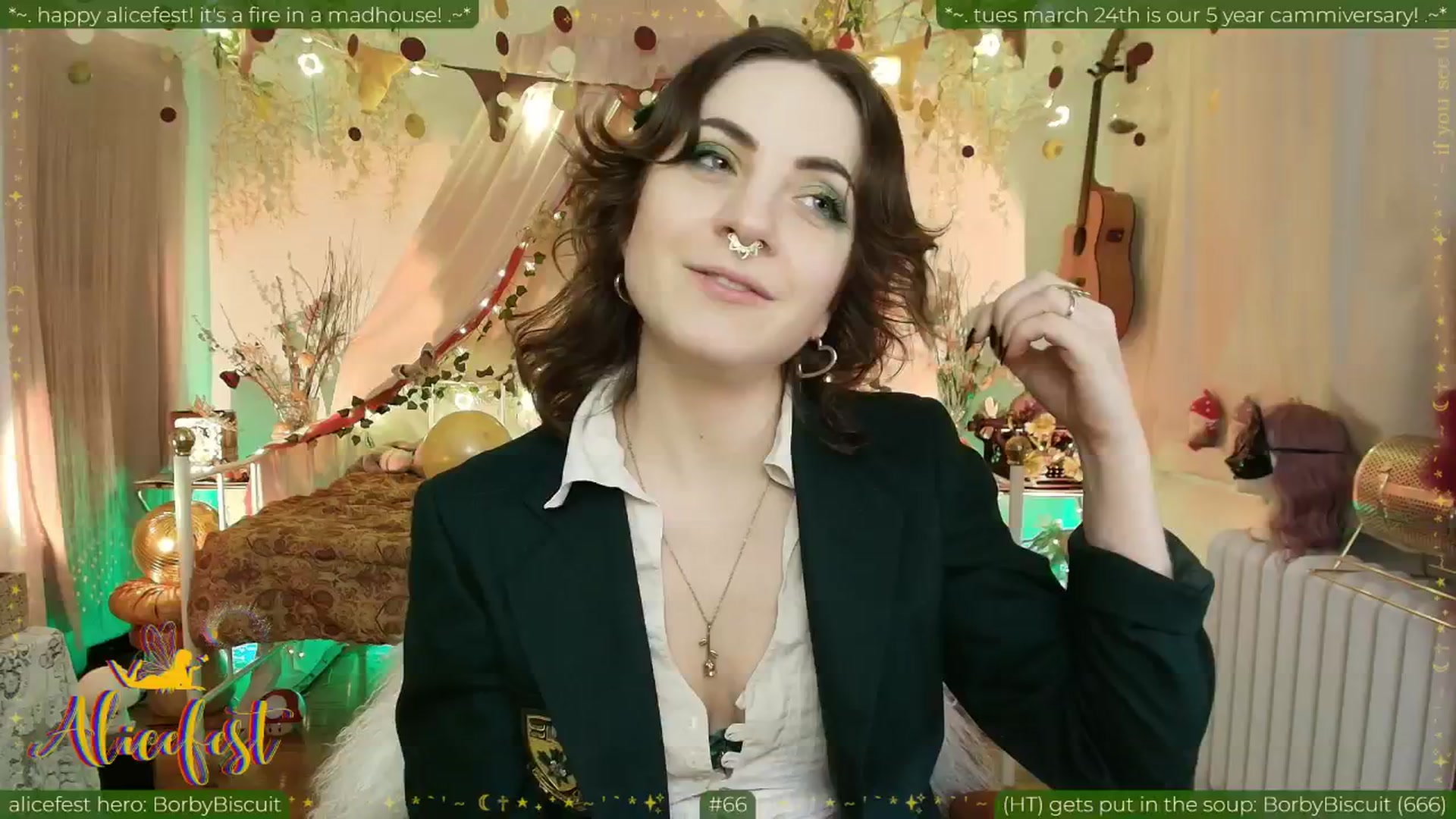 Gallery image thumbnail from aliceisonfire's myfreecams stream on, 03/18/2026, 10:36 image 6 of 20