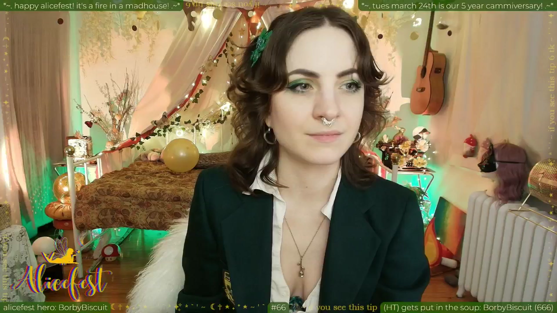 Gallery image thumbnail from aliceisonfire's myfreecams stream on, 03/18/2026, 10:36 image 8 of 20