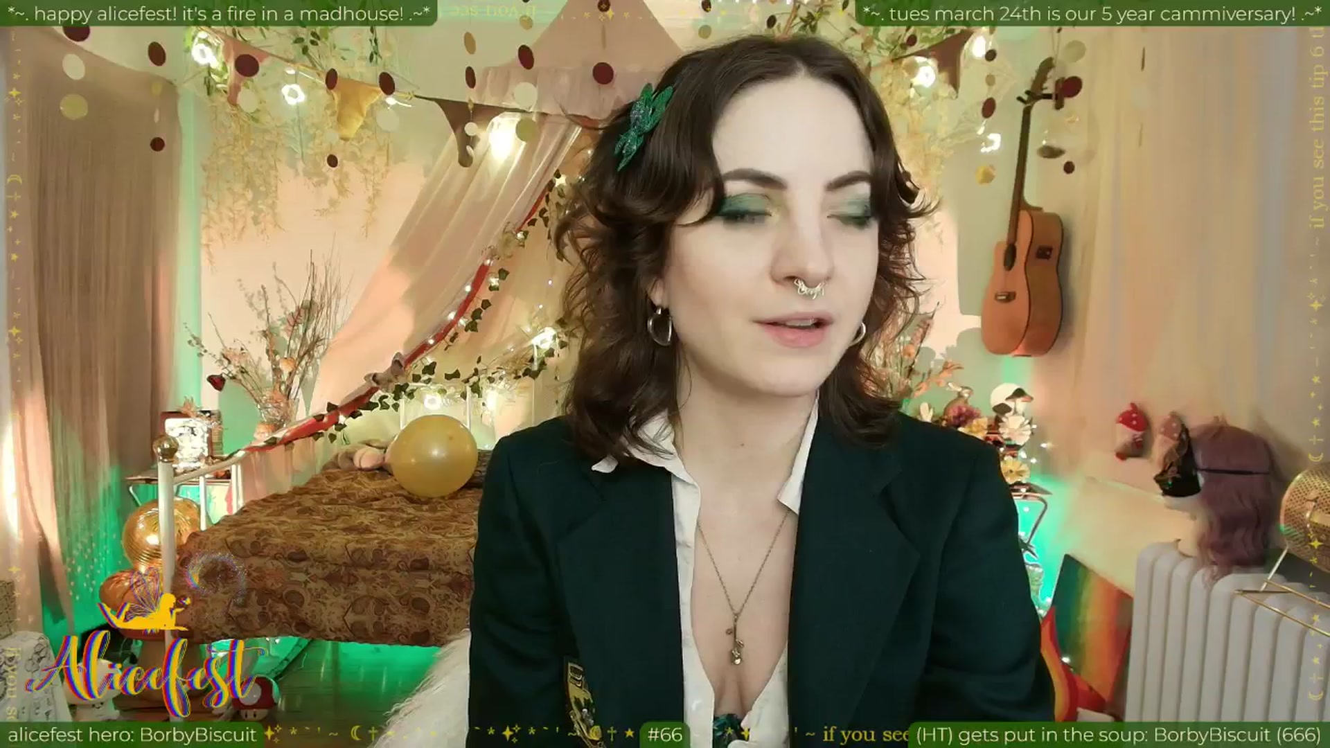 Gallery image thumbnail from aliceisonfire's myfreecams stream on, 03/18/2026, 10:36 image 7 of 20