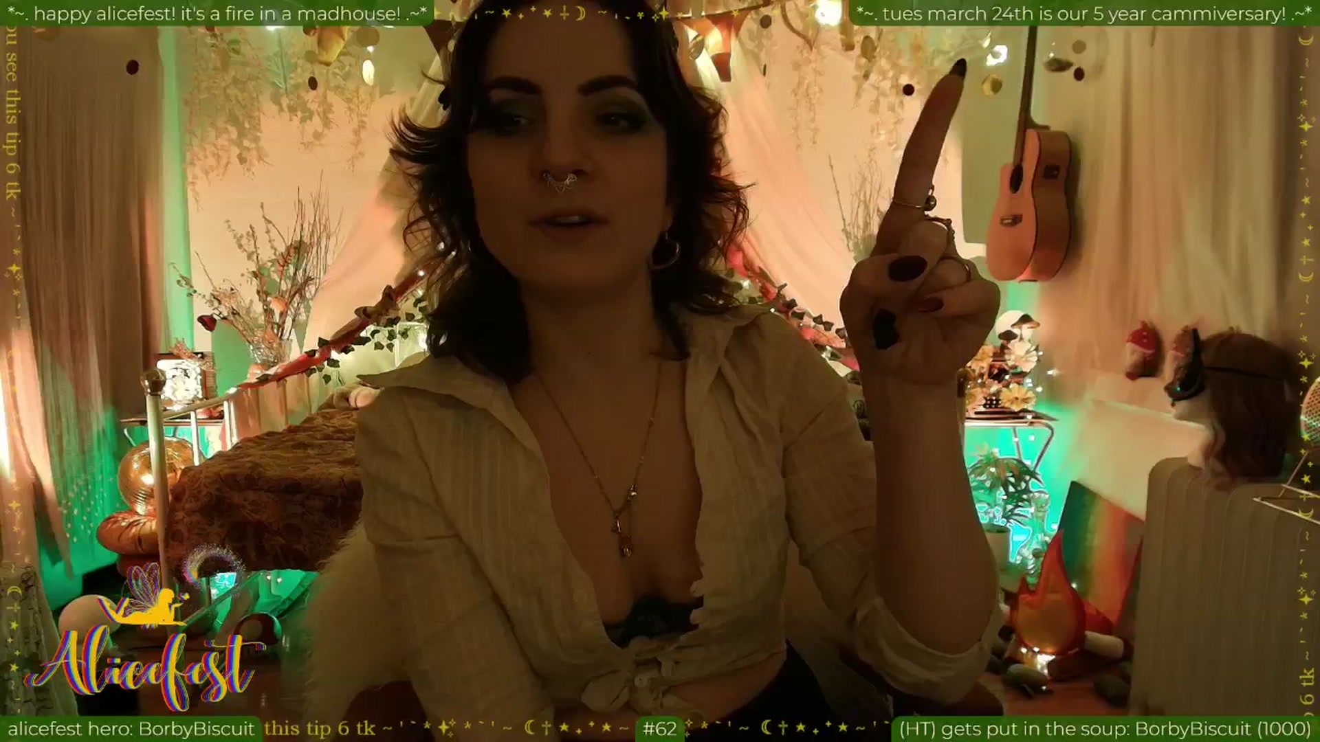 Gallery image thumbnail from aliceisonfire's myfreecams stream on, 03/18/2026, 11:09 image 16 of 20