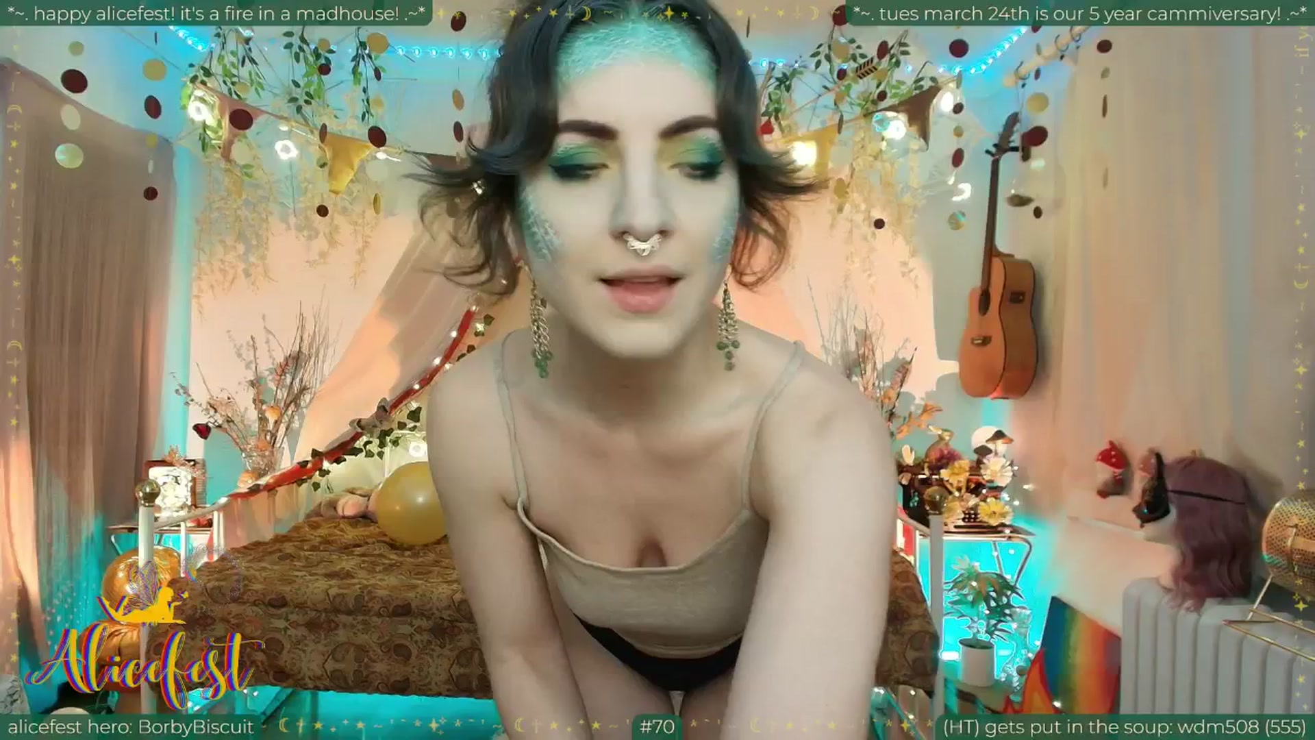 Gallery image thumbnail from aliceisonfire's myfreecams stream on, 03/19/2026, 08:47 image 7 of 20