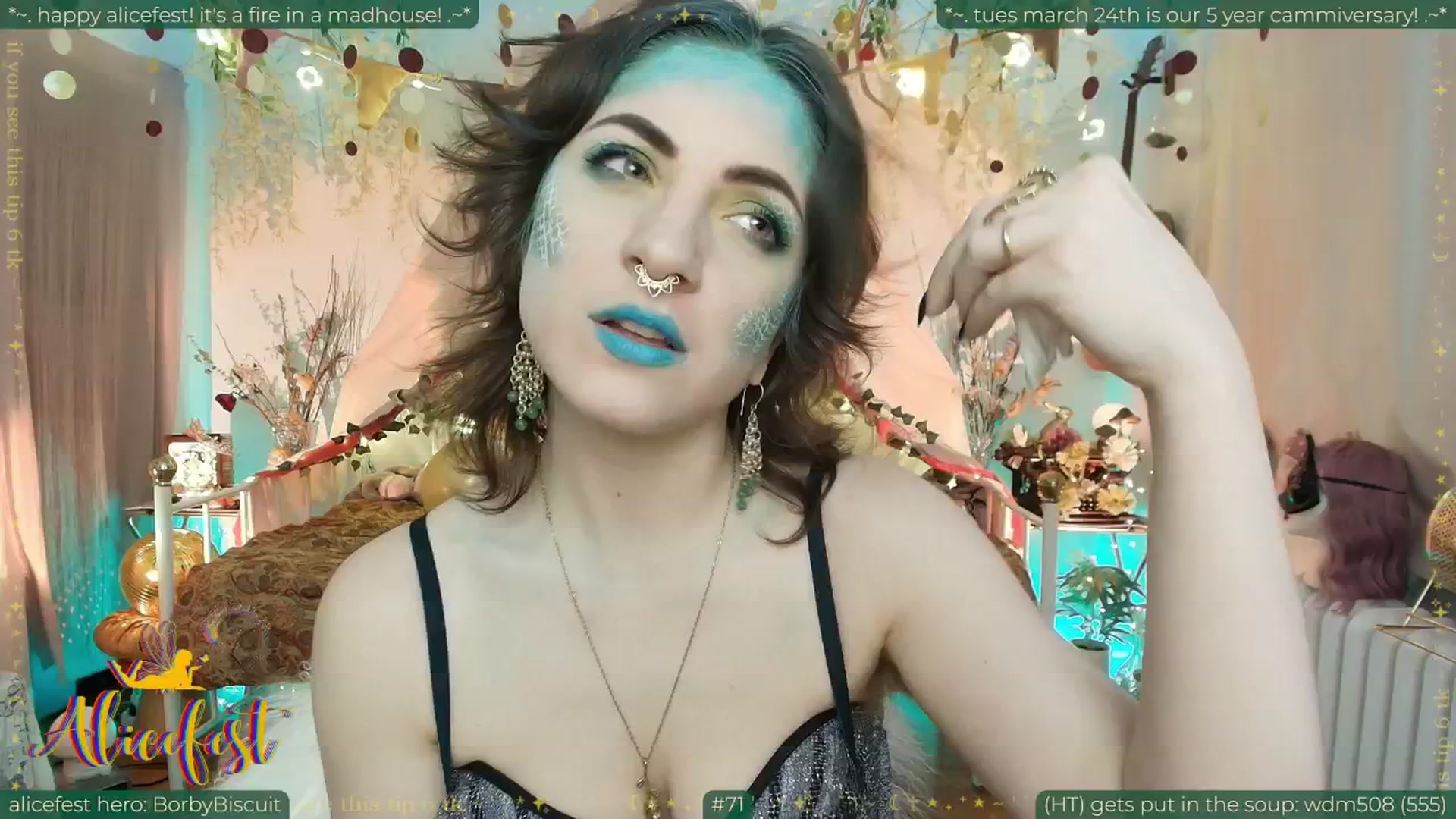 Gallery image thumbnail from aliceisonfire's myfreecams stream on, 03/19/2026, 08:47 image 16 of 20