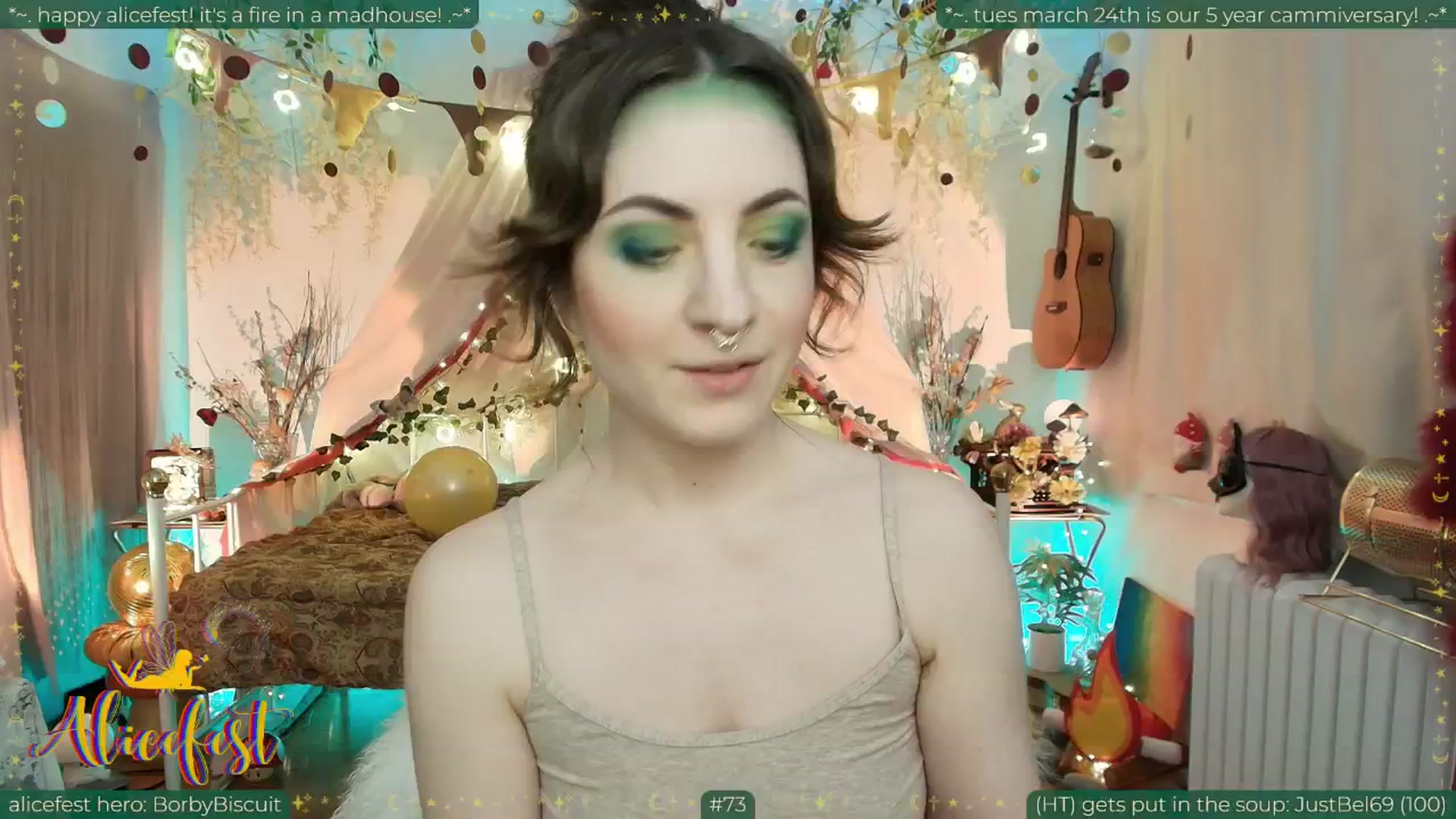Gallery image thumbnail from aliceisonfire's myfreecams stream on, 03/19/2026, 08:47 image 4 of 20
