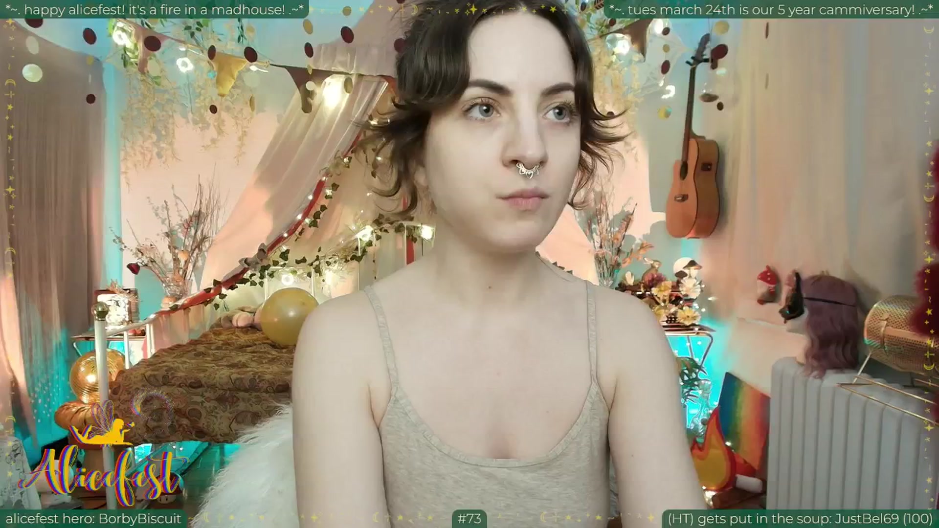 Gallery image thumbnail from aliceisonfire's myfreecams stream on, 03/19/2026, 08:47 image 2 of 20