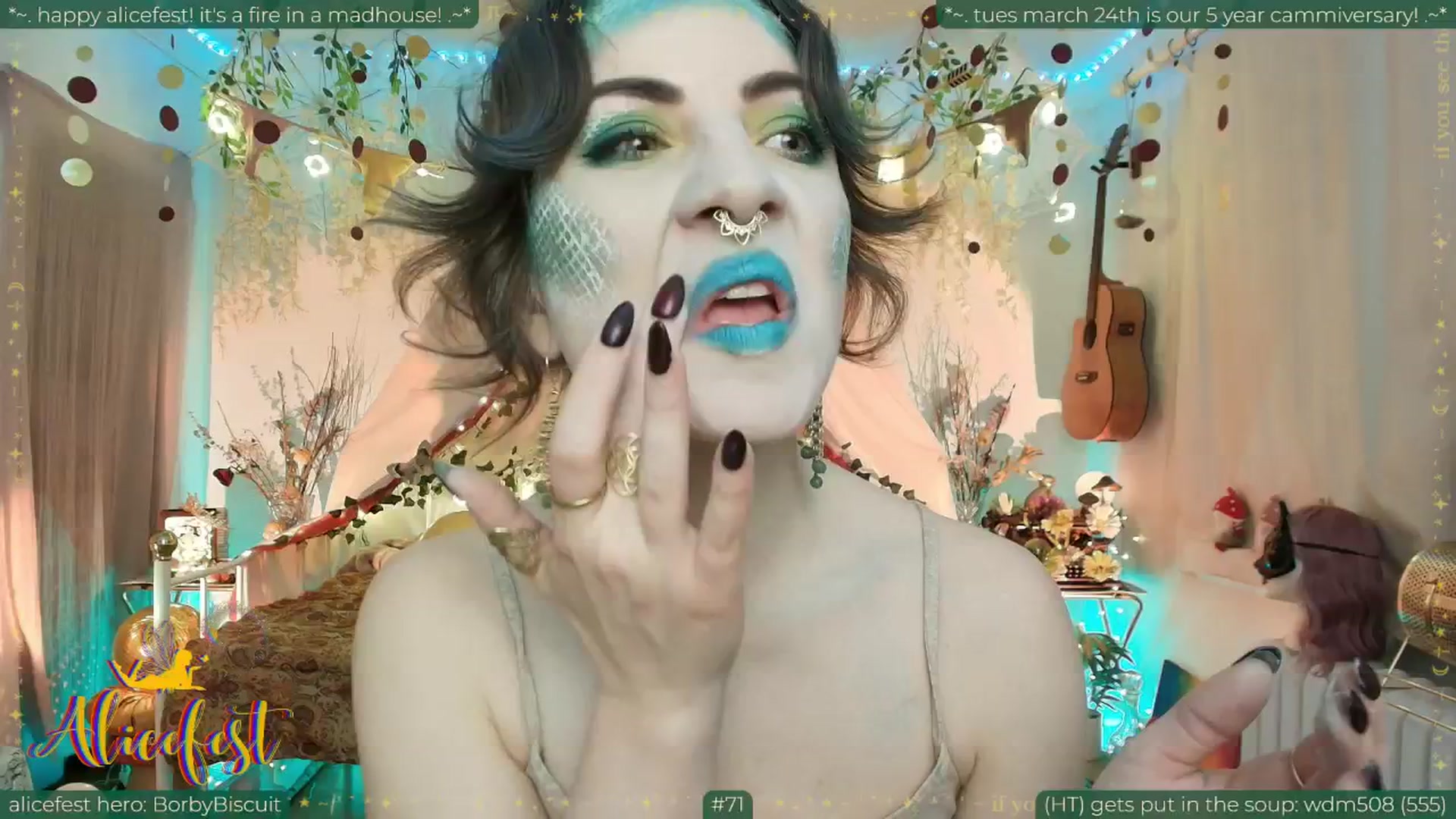Gallery image thumbnail from aliceisonfire's myfreecams stream on, 03/19/2026, 08:47 image 8 of 20