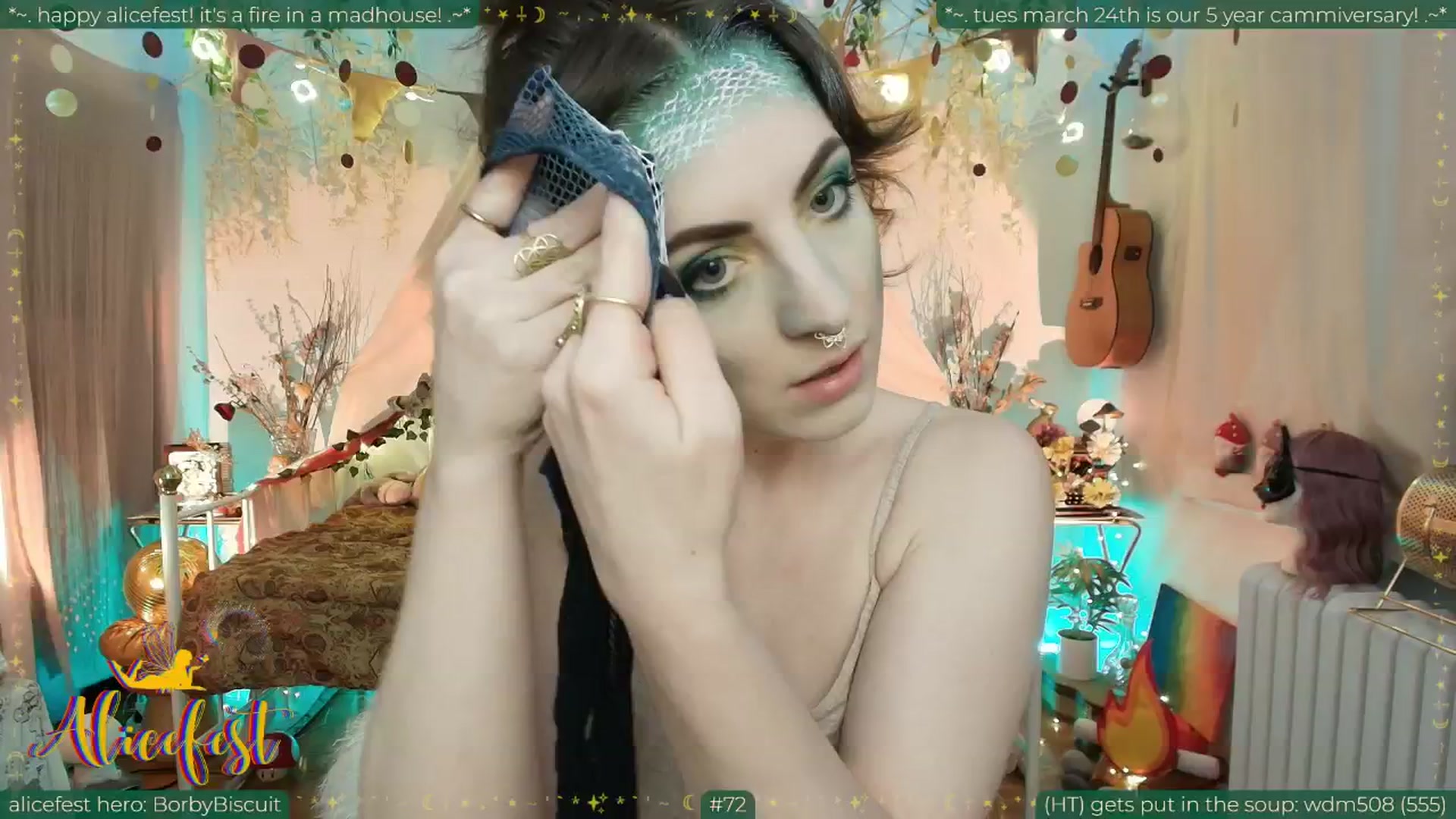 Gallery image thumbnail from aliceisonfire's myfreecams stream on, 03/19/2026, 08:47 image 6 of 20