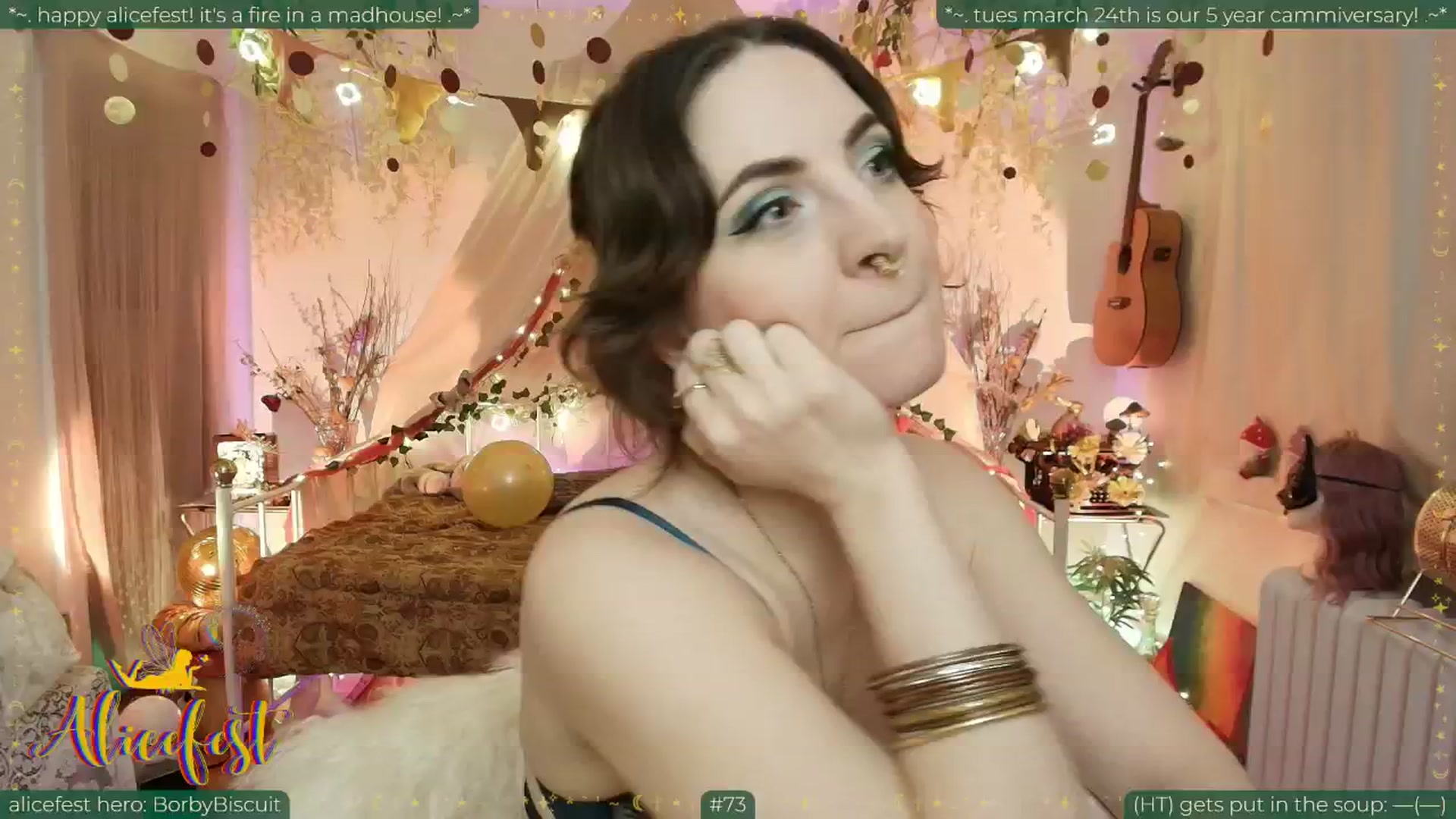 Gallery image thumbnail from aliceisonfire's myfreecams stream on, 03/20/2026, 09:59 image 2 of 20