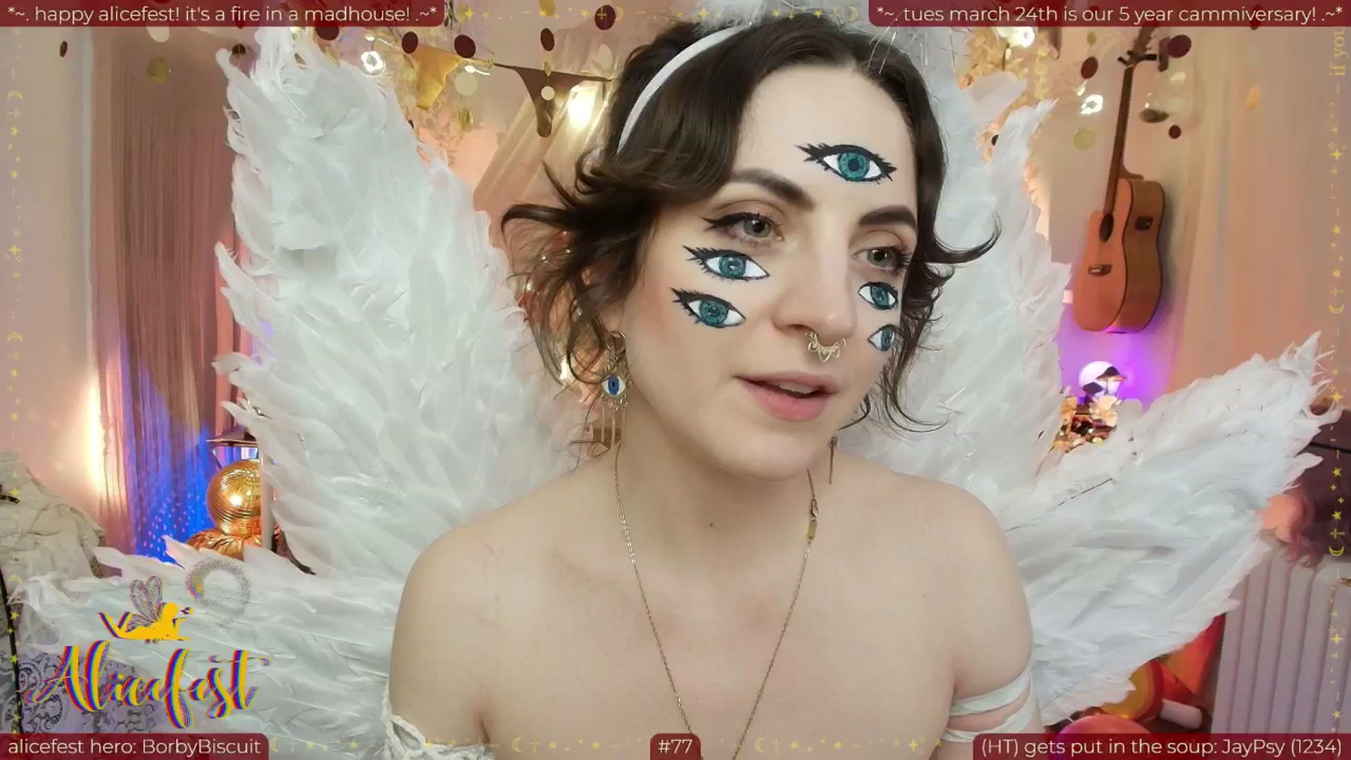 Gallery image thumbnail from aliceisonfire's myfreecams stream on, 03/23/2026, 15:53 image 1 of 20