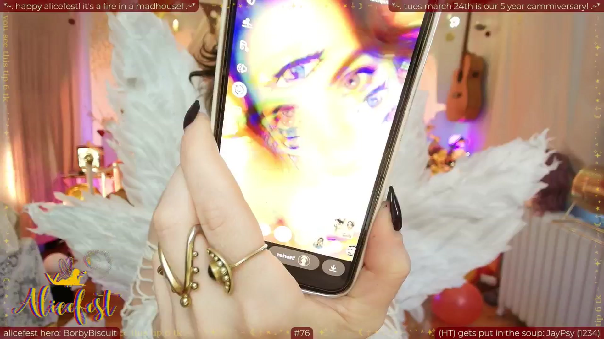 Gallery image thumbnail from aliceisonfire's myfreecams stream on, 03/23/2026, 15:53 image 4 of 20